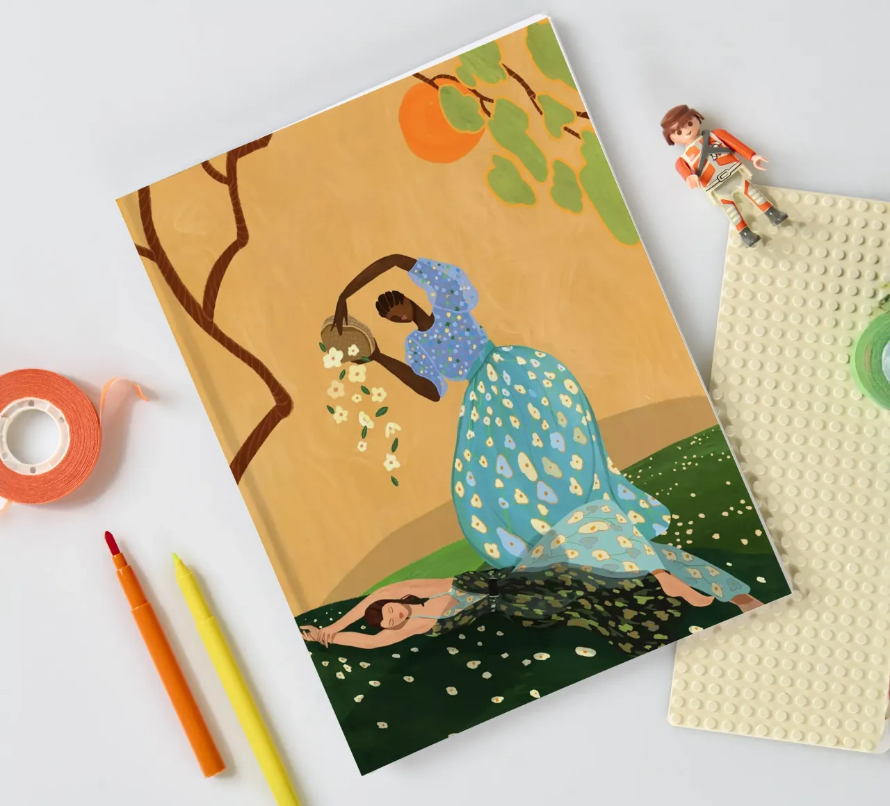 Summer Bliss notebook by Arty Guava