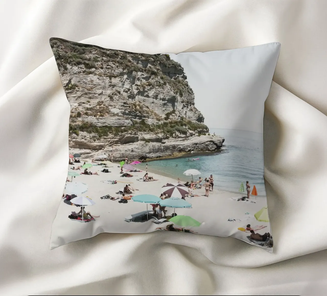 Tropea beach cuscino da photolovers