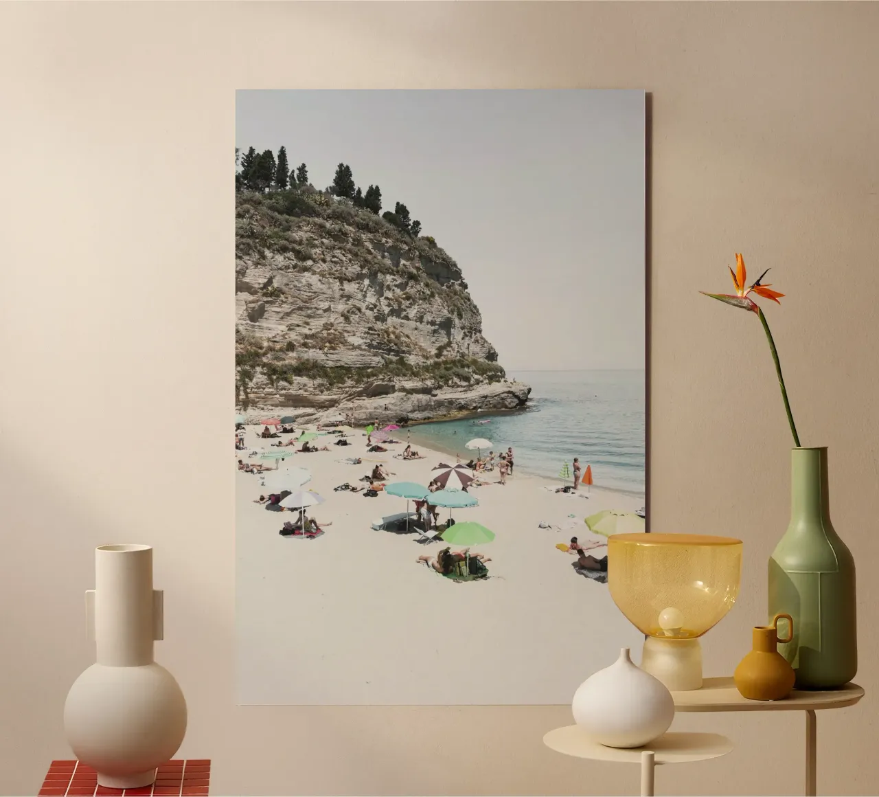Tropea beach alluminio dibond da photolovers