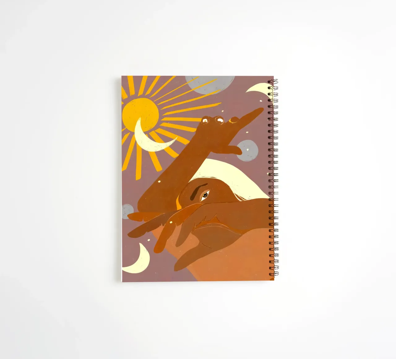 All That I Control - The Galaxy & You spiral notebook by 83oranges
