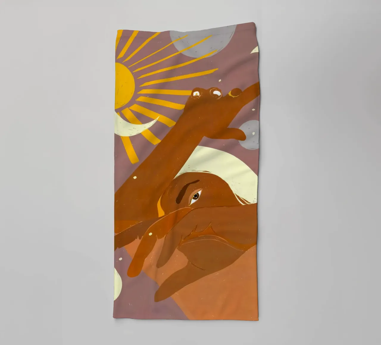 All That I Control - The Galaxy & You towel by 83oranges