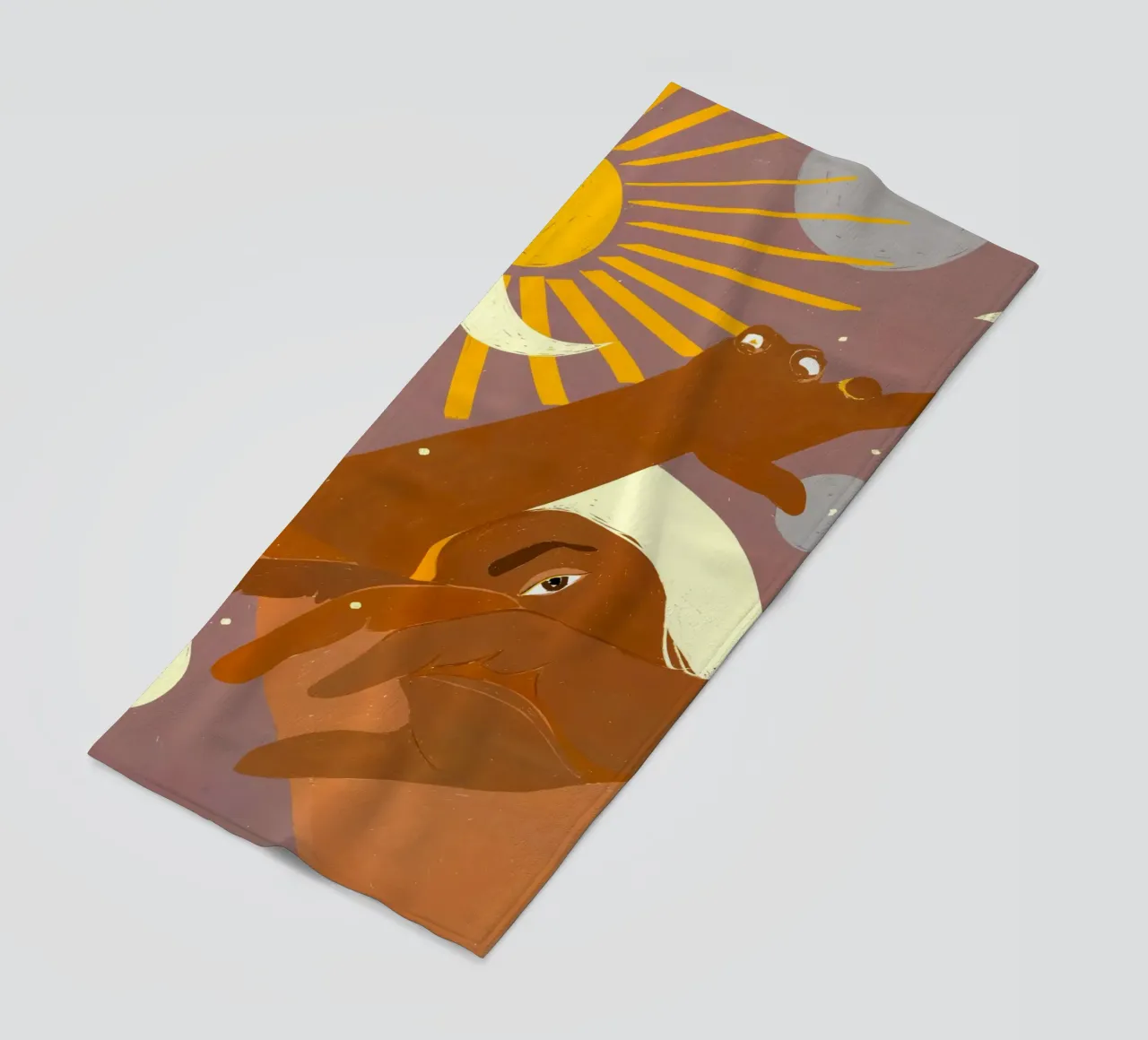 All That I Control - The Galaxy & You beach towel by 83oranges