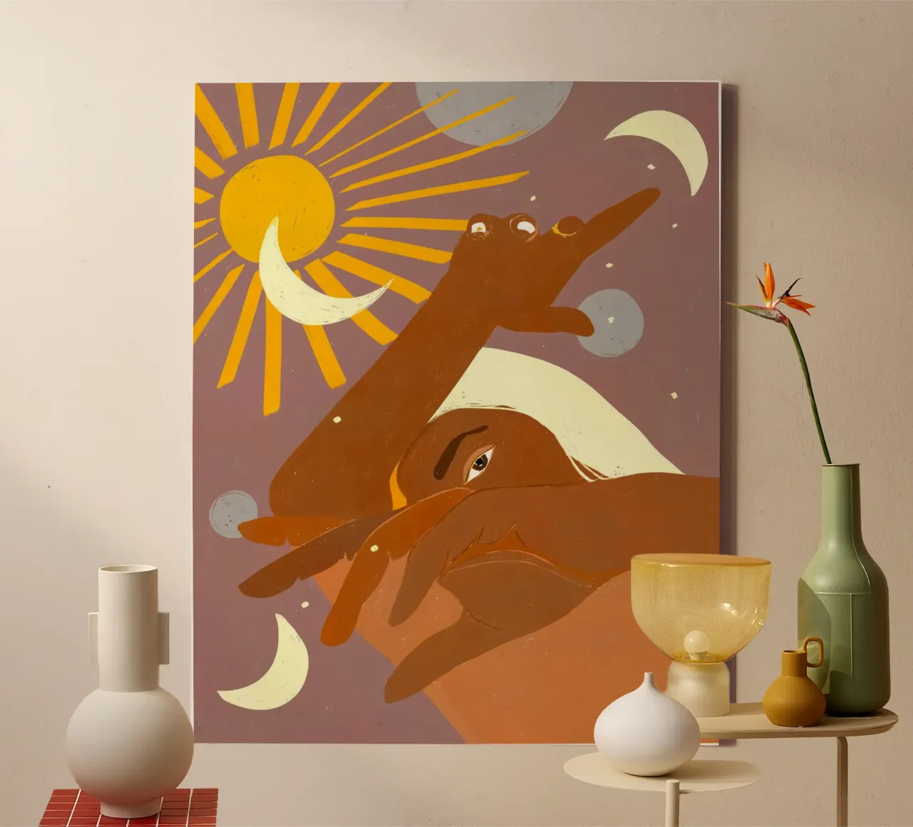 All That I Control - The Galaxy & You canvas by 83oranges