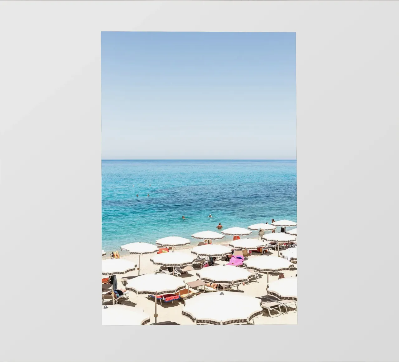 Italian beach day telo in pvc da photolovers