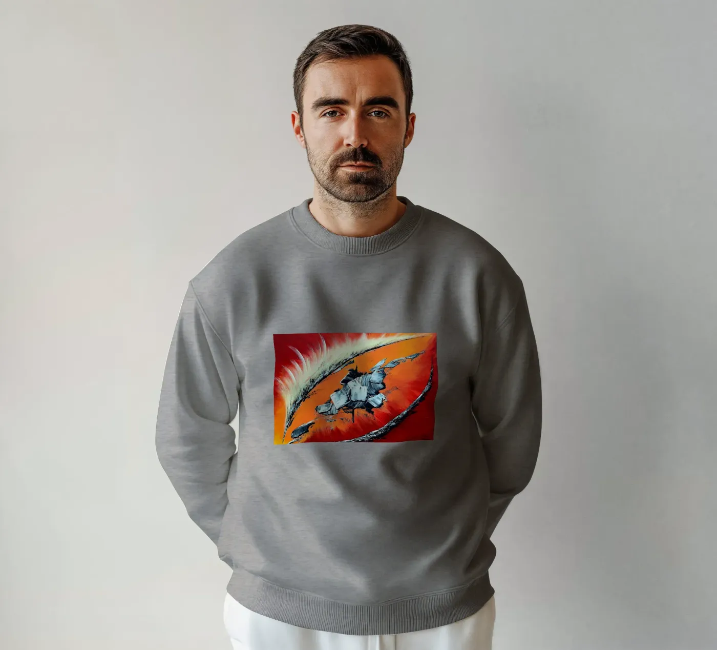 Géronimo felpa da Thierry Vobmann Abstract painting