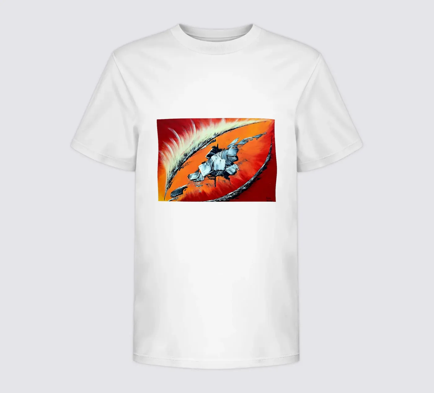 Géronimo t-shirt bambini da Thierry Vobmann Abstract painting