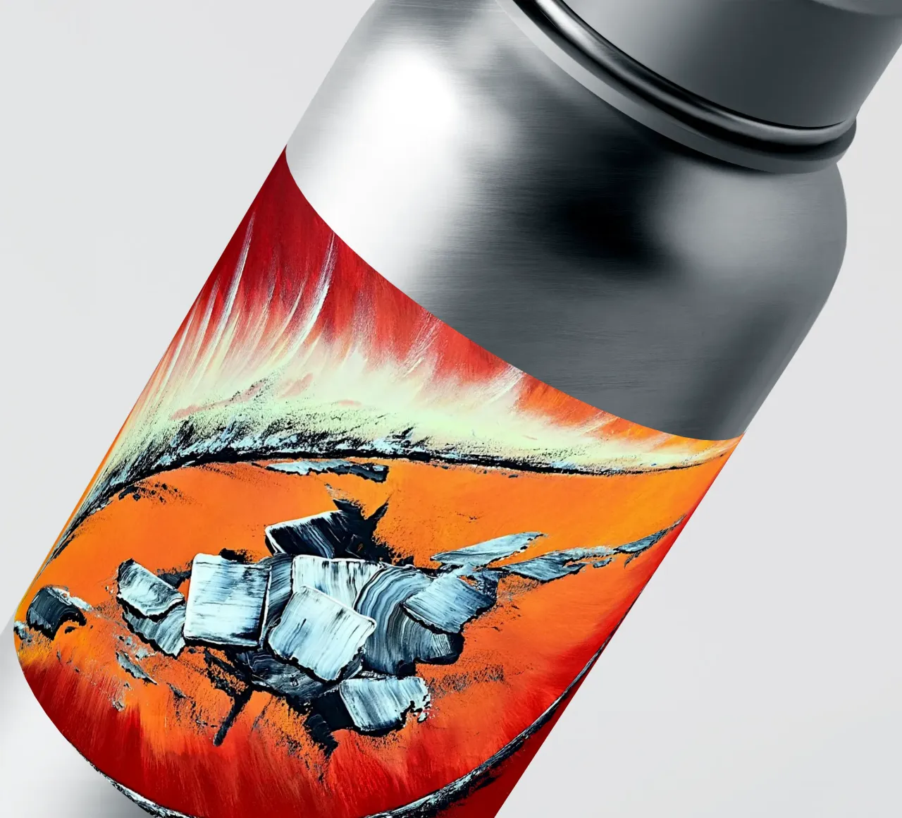 Géronimo sticker by Thierry Vobmann Abstract painting