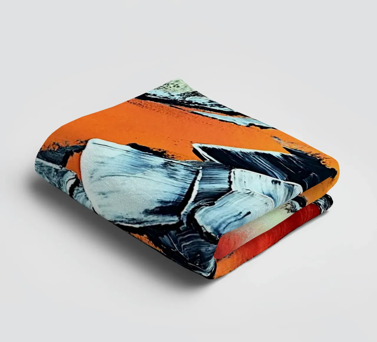 Géronimo badhanddoek van Thierry Vobmann Abstract painting