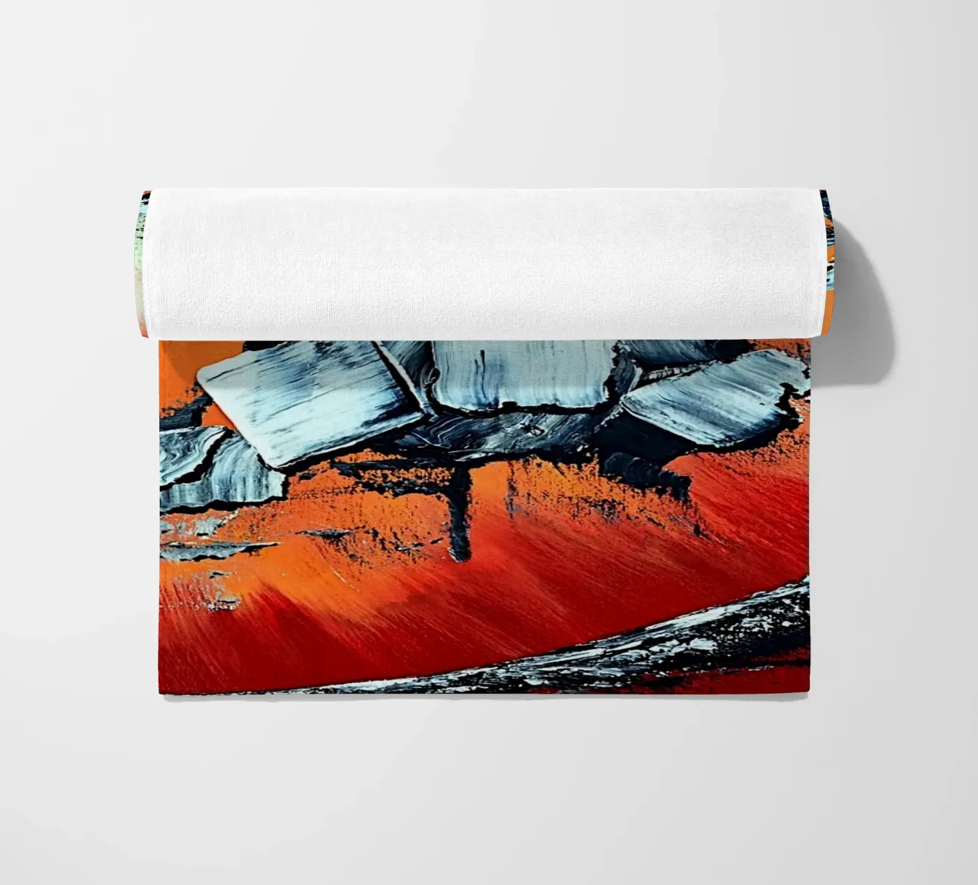 Géronimo Strandtuch von Thierry Vobmann Abstract painting