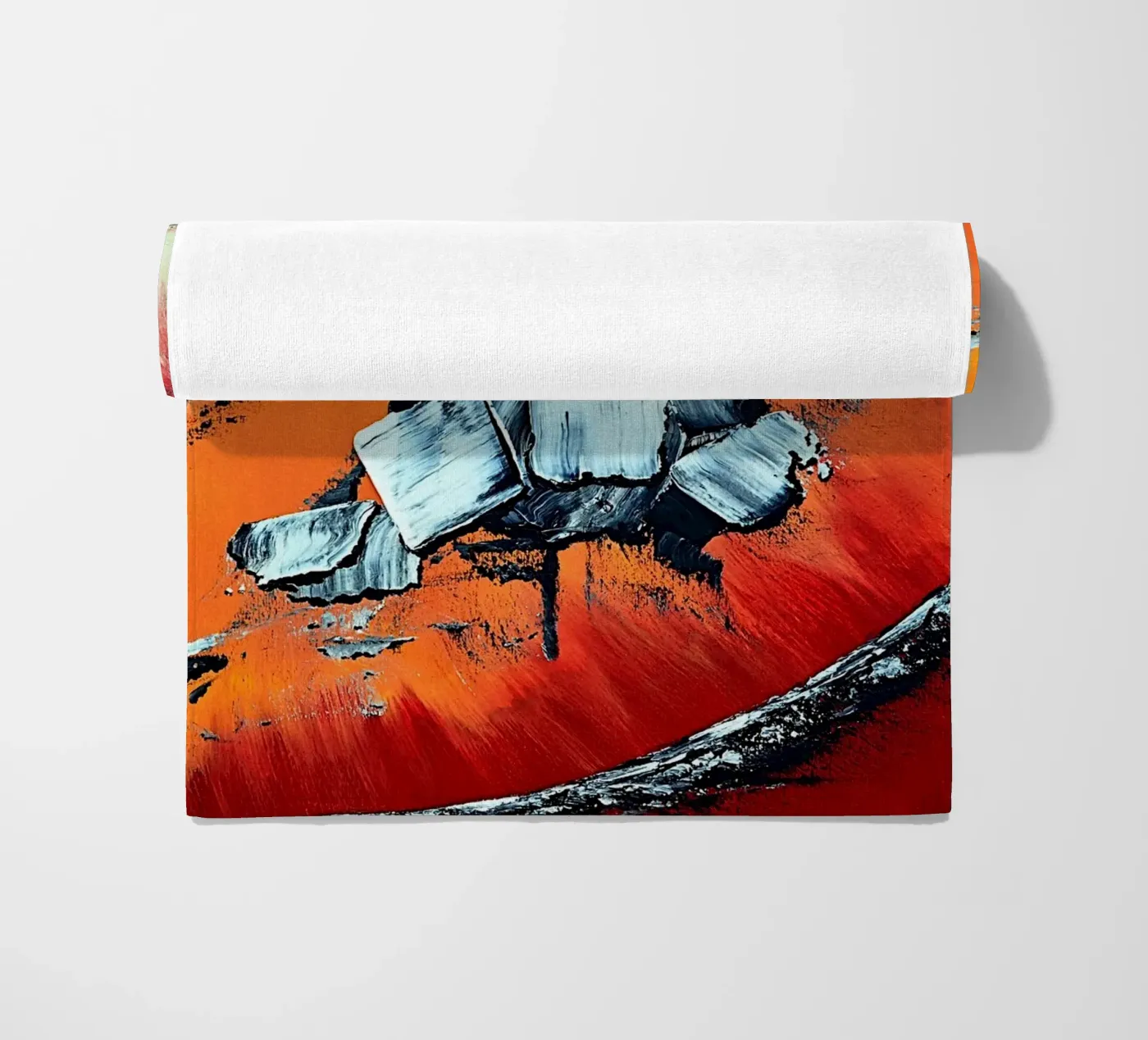 Géronimo telo mare da Thierry Vobmann Abstract painting