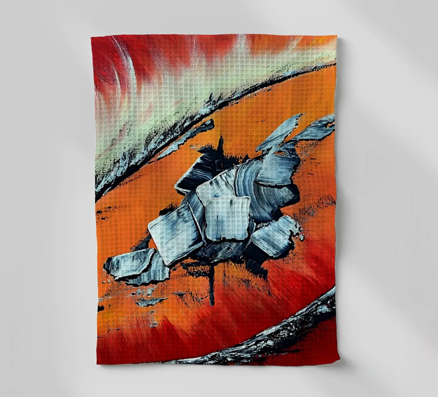 Géronimo Geschirrtuch von Thierry Vobmann Abstract painting