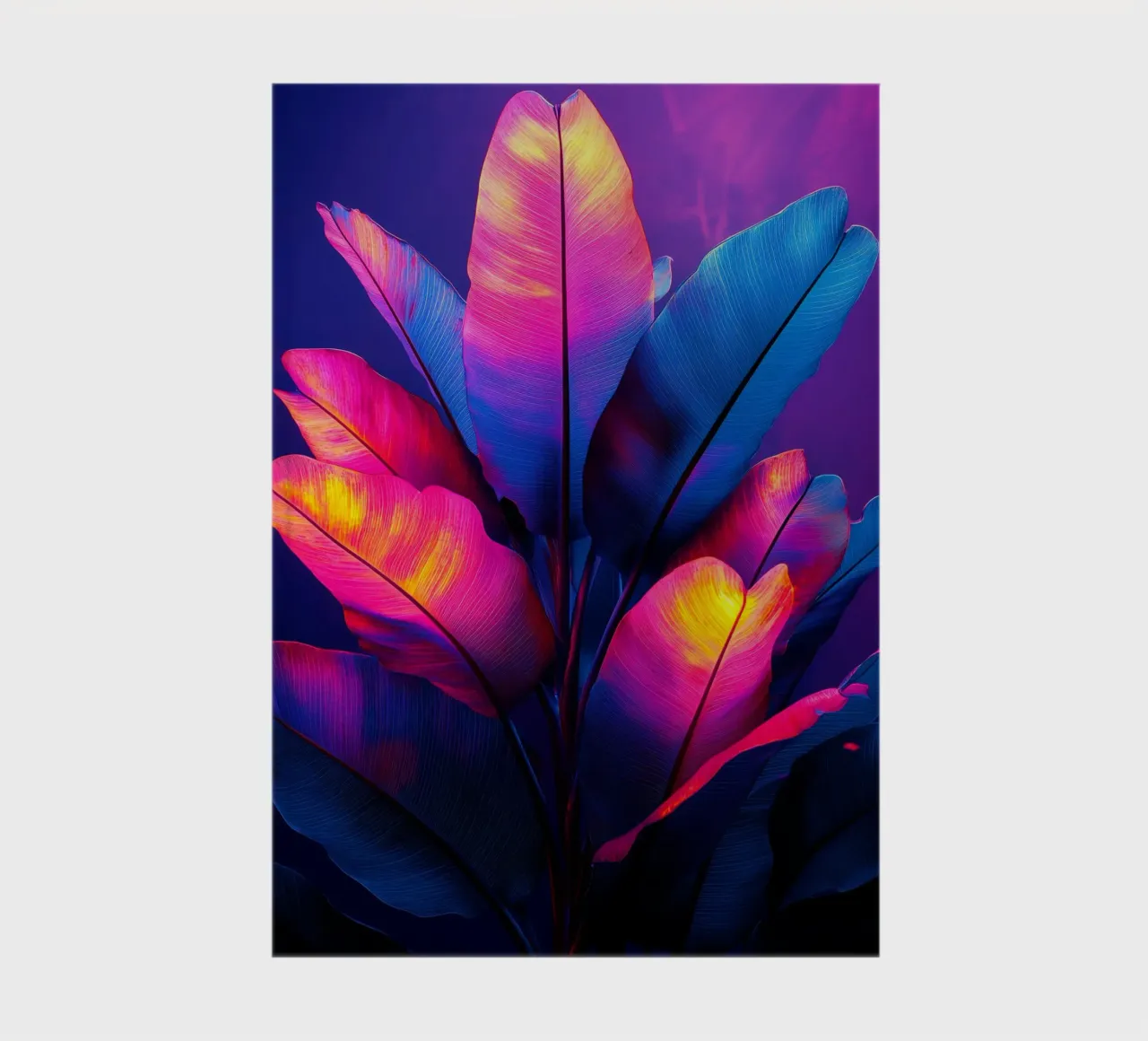 Tropical vibes notebook by Justyna Jaszke JBJart