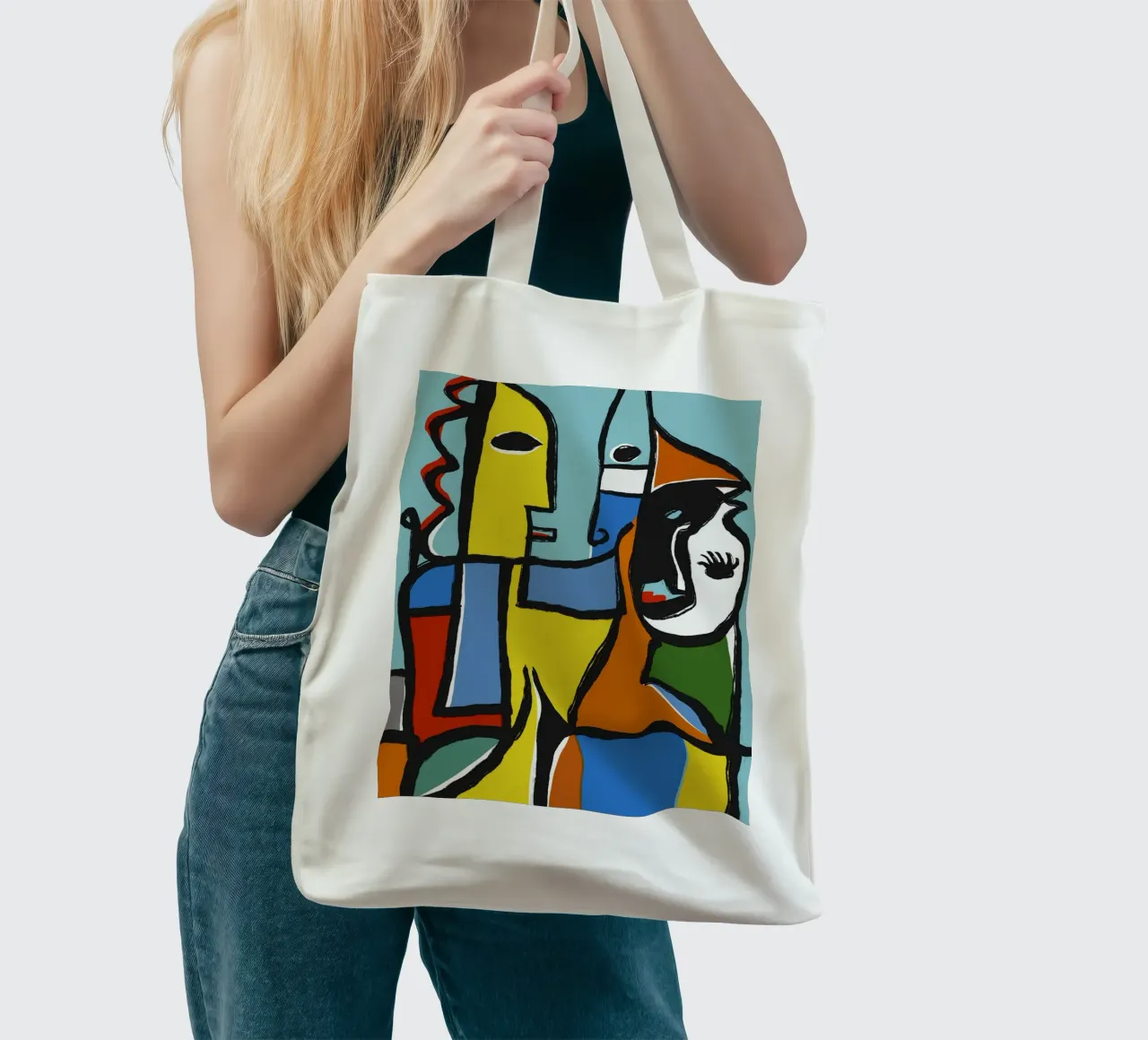 Totem borsa in juta da Little Dean