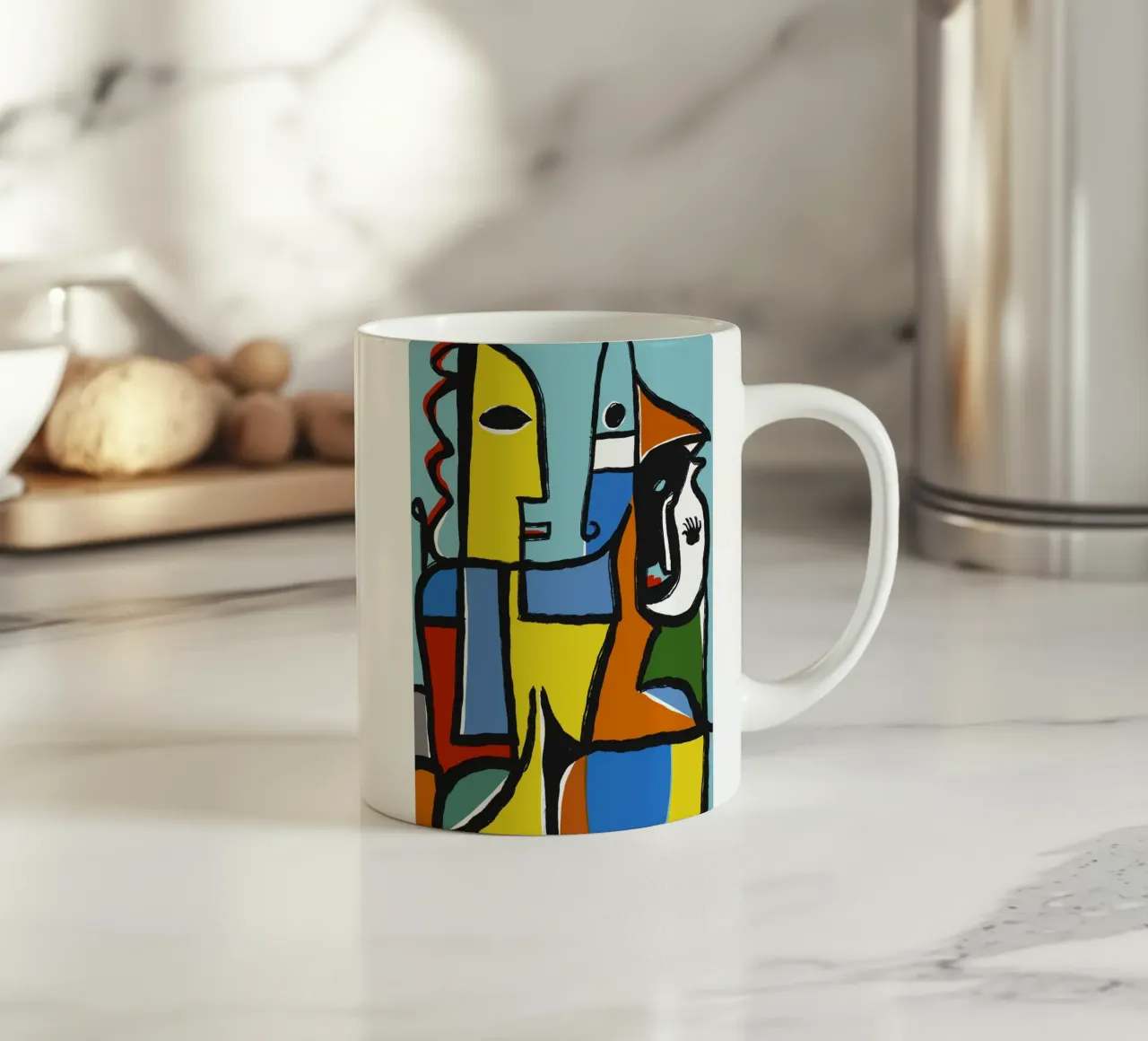 Totem tazza in ceramica da Little Dean