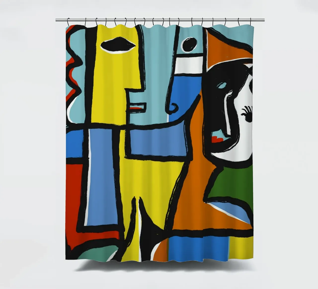 Totem Duschvorhang von Little Dean