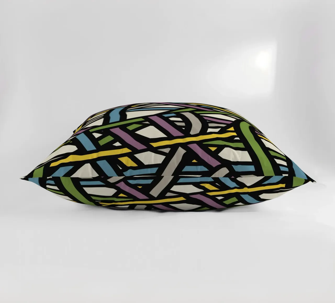 Modello a nastro pieno a colori 02 cuscino da Little Dean