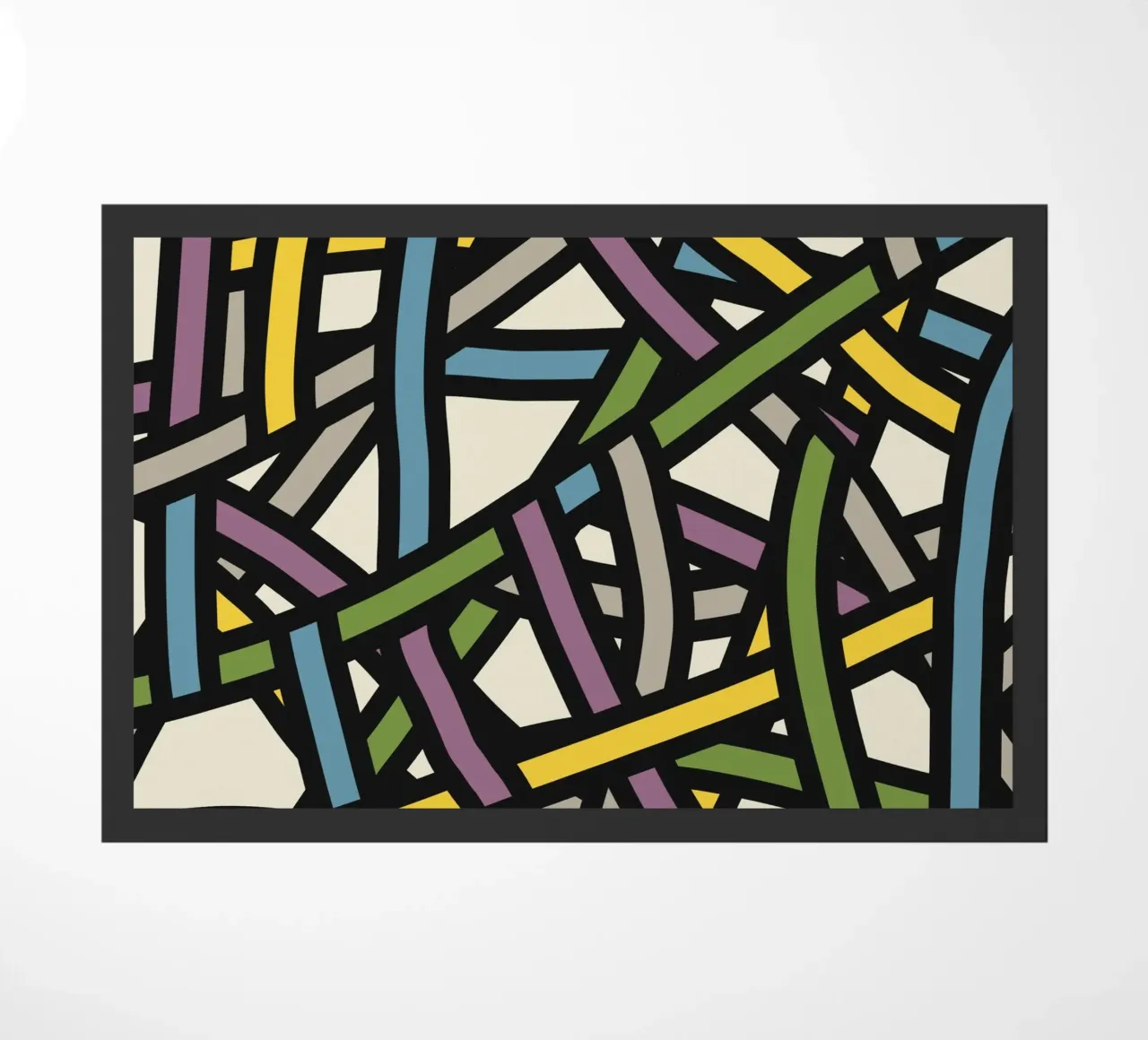 Modello a nastro pieno a colori 02 zerbino da Little Dean