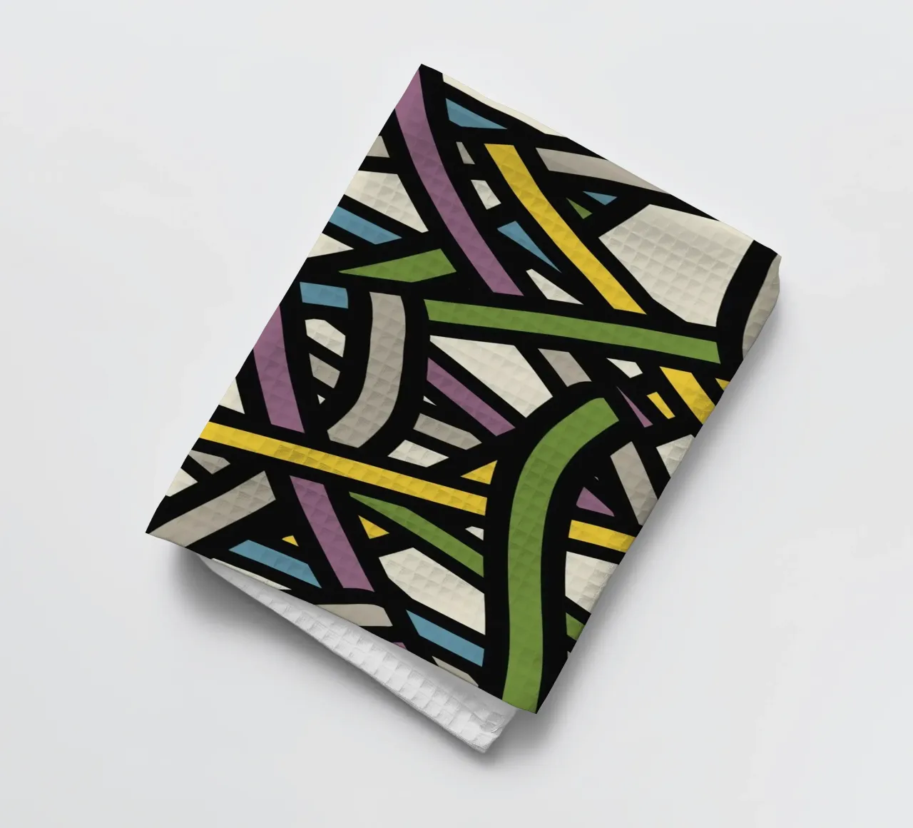 Modello a nastro pieno a colori 02 canovaccio da cucina da Little Dean