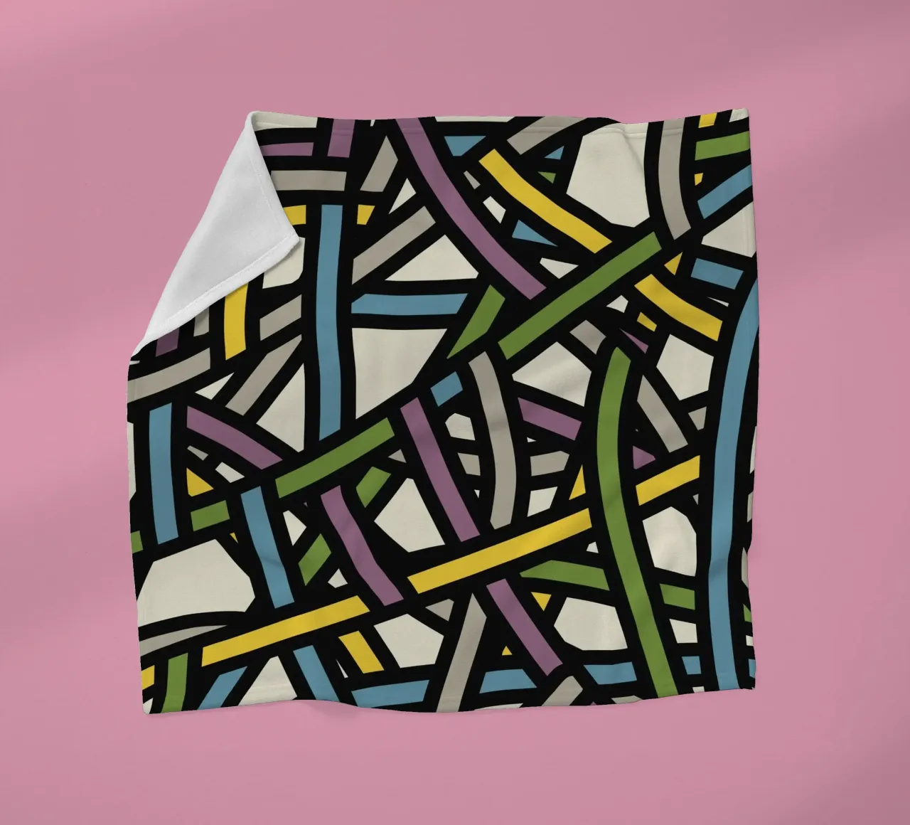 Modello a nastro pieno a colori 02 coperta in pile da Little Dean