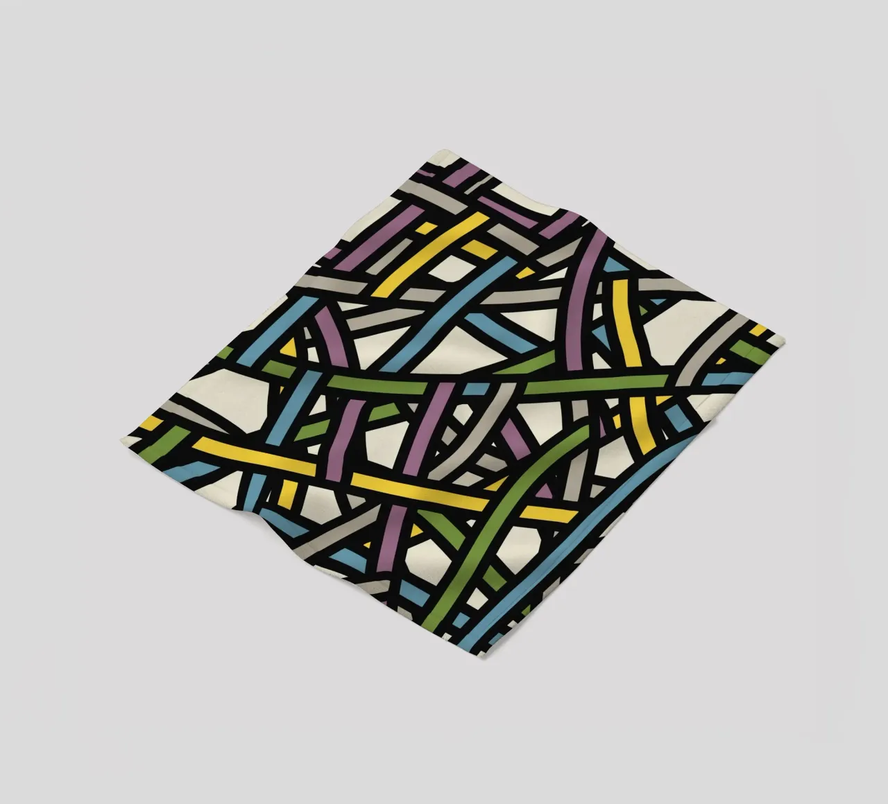 Modello a nastro pieno a colori 02 coperta in pile da Little Dean