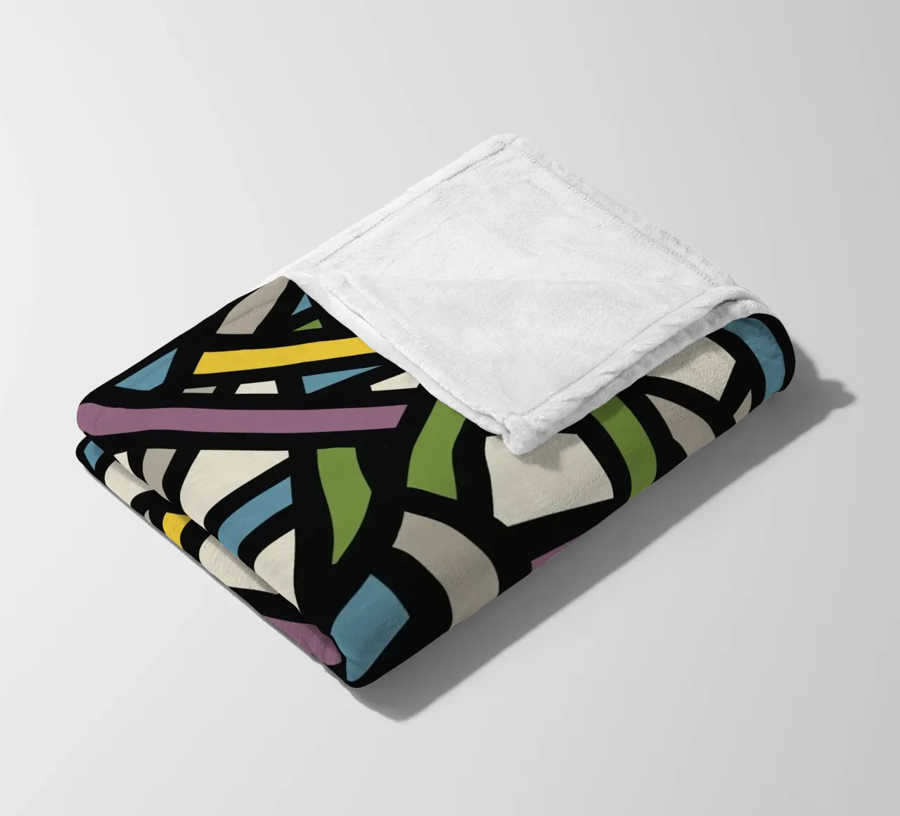 Modello a nastro pieno a colori 02 coperta in pile da Little Dean