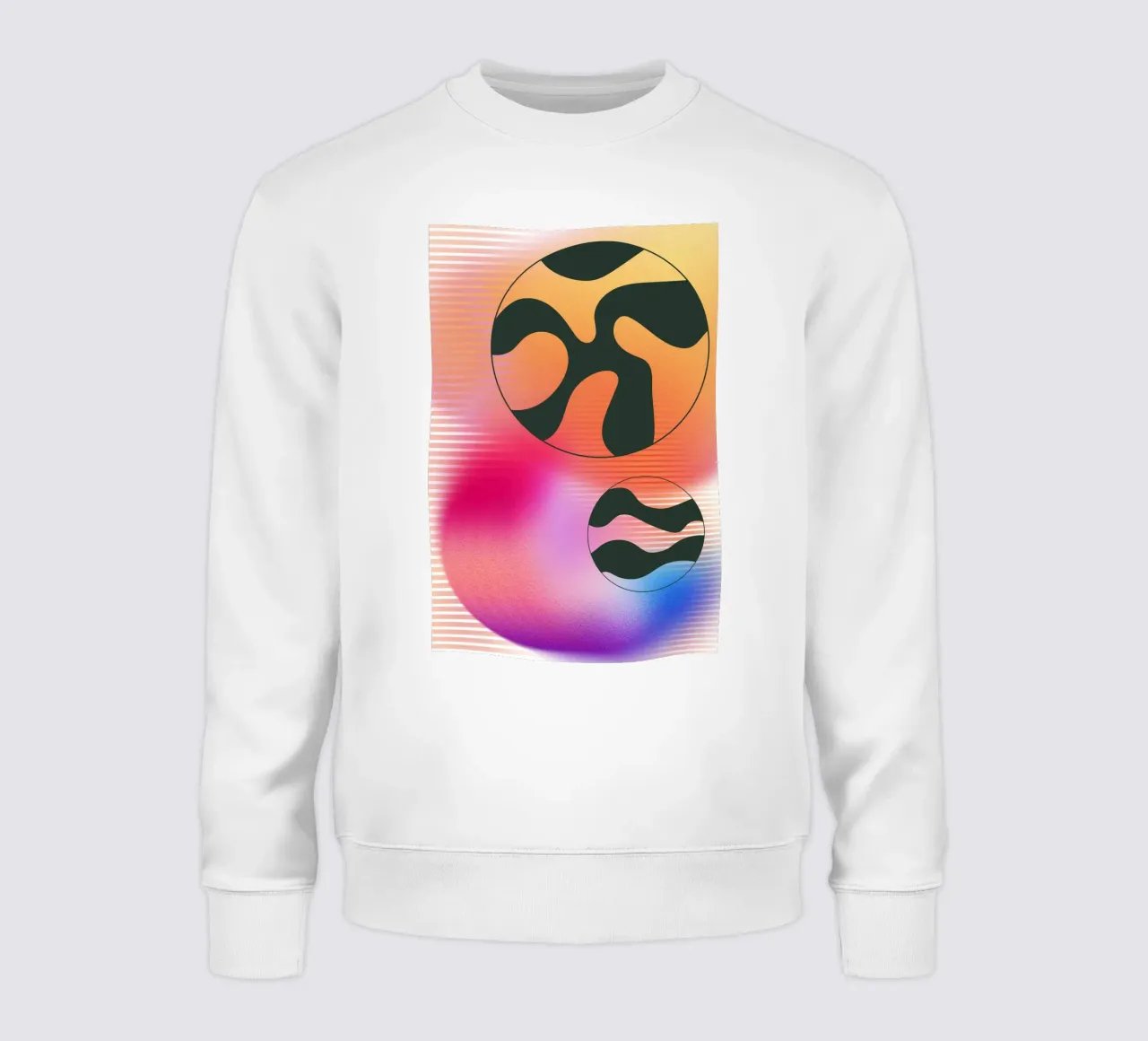Abstract Part sweatshirt by AESTHETIC VIBES by Isabel