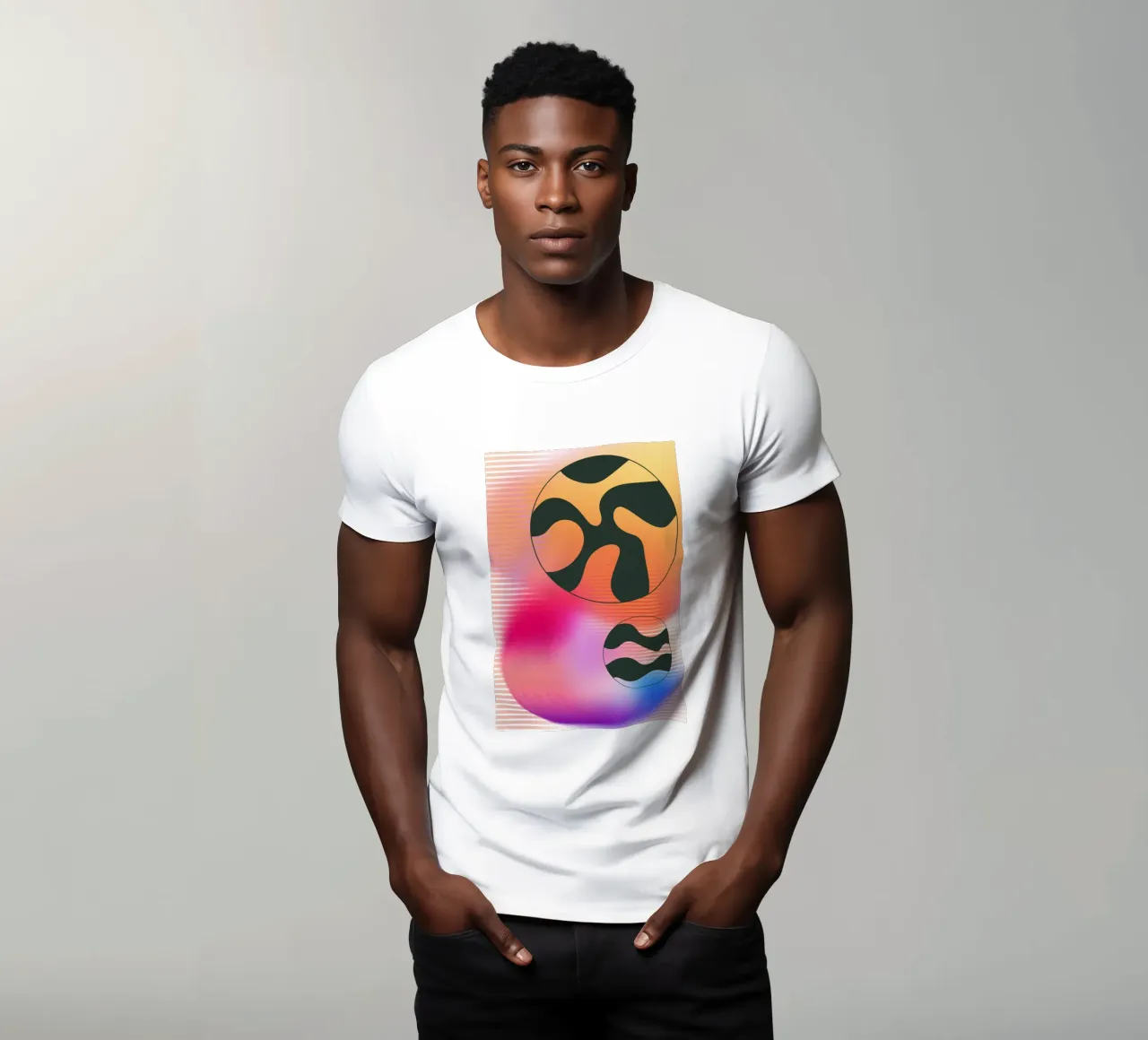 Abstract Part t-shirt da AESTHETIC VIBES by Isabel