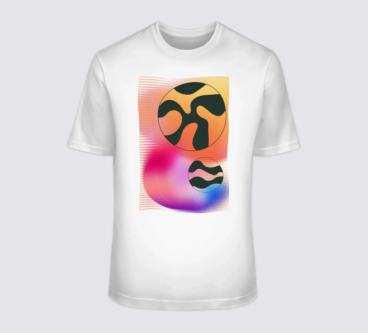 Abstract Part t-shirt van AESTHETIC VIBES by Isabel