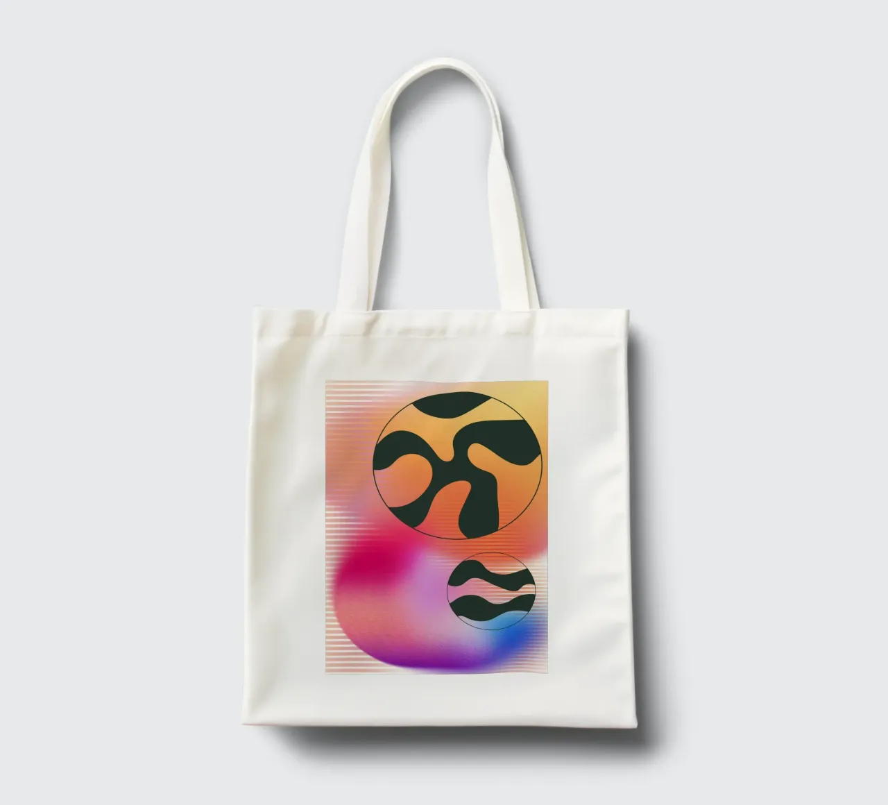 Abstract Part borsa in juta da AESTHETIC VIBES by Isabel
