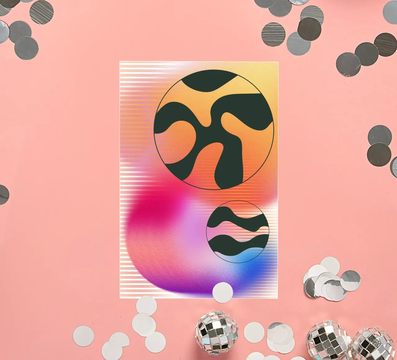 Abstract Part adesivo da AESTHETIC VIBES by Isabel