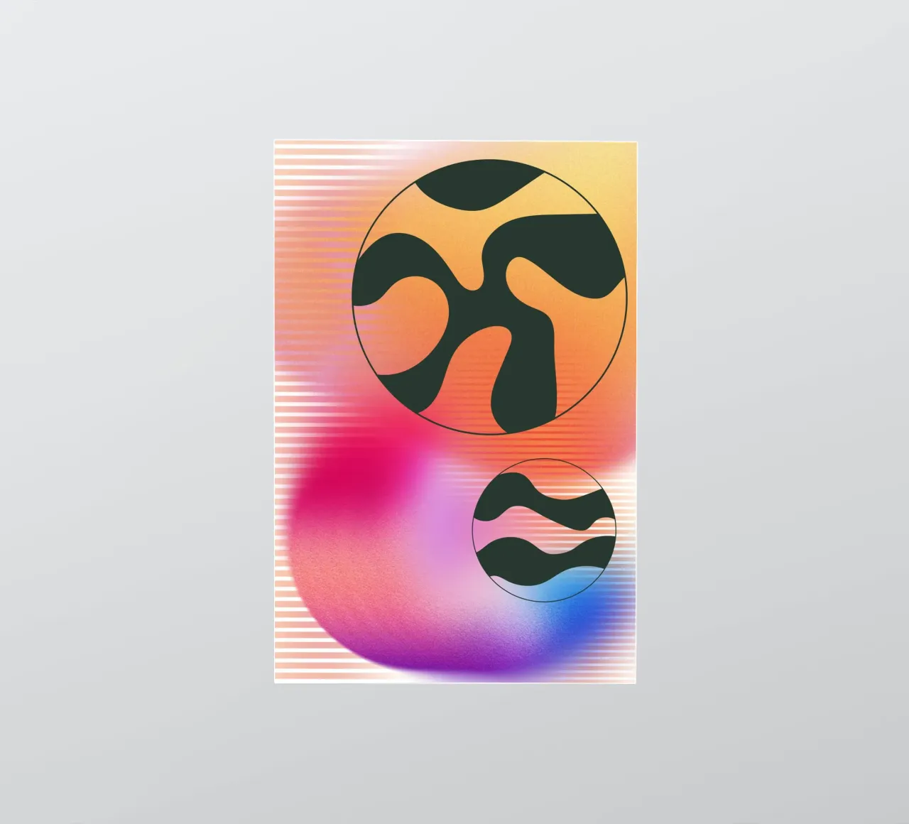 Abstract Part adesivo da AESTHETIC VIBES by Isabel