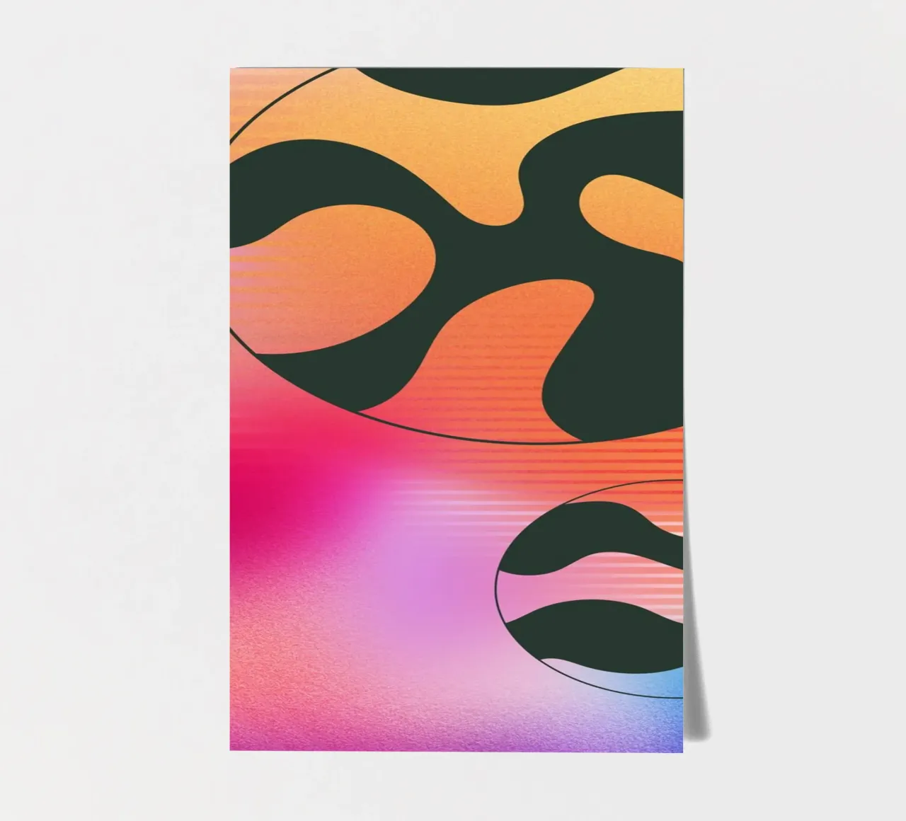 Abstract Part foglio adesivo da AESTHETIC VIBES by Isabel