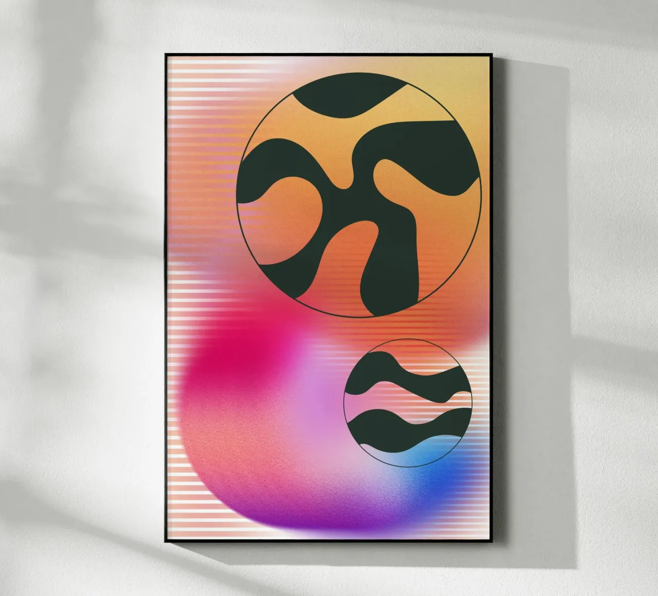 Abstract Part acryl van AESTHETIC VIBES by Isabel