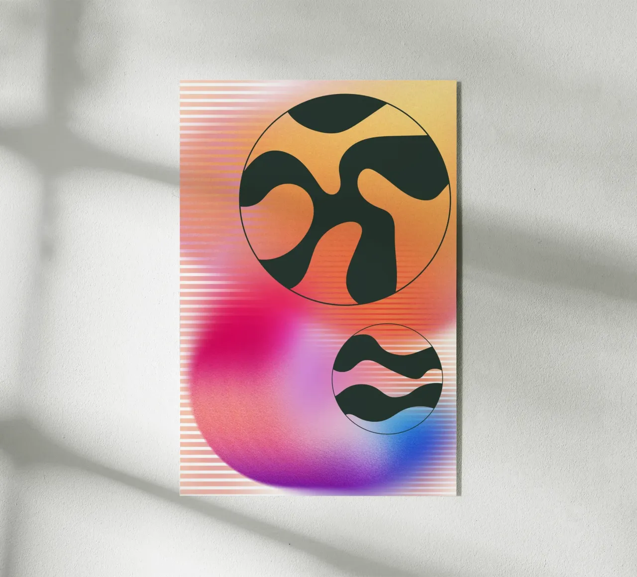 Abstract Part acryl van AESTHETIC VIBES by Isabel