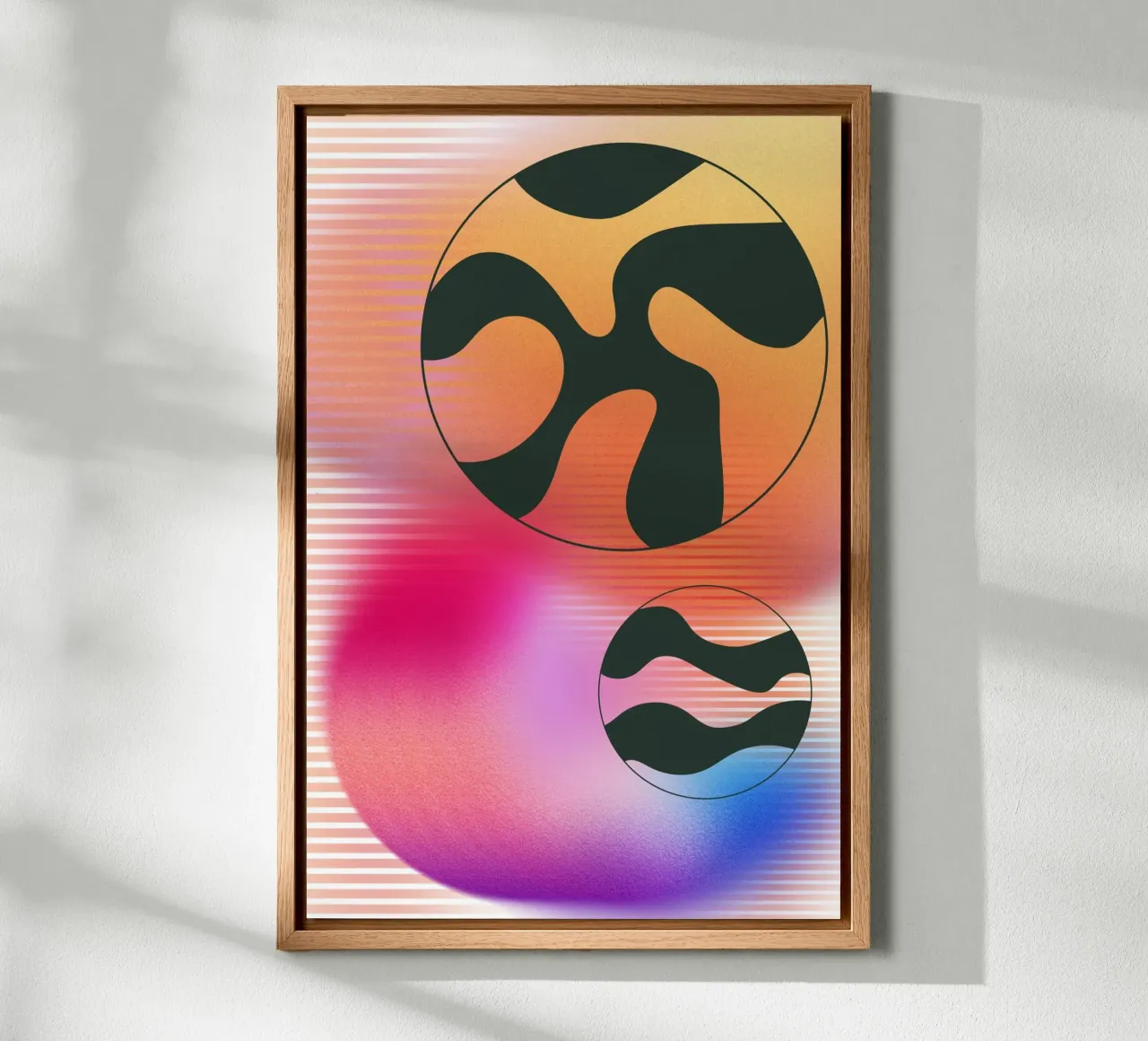 Abstract Part alluminio dibond da AESTHETIC VIBES by Isabel