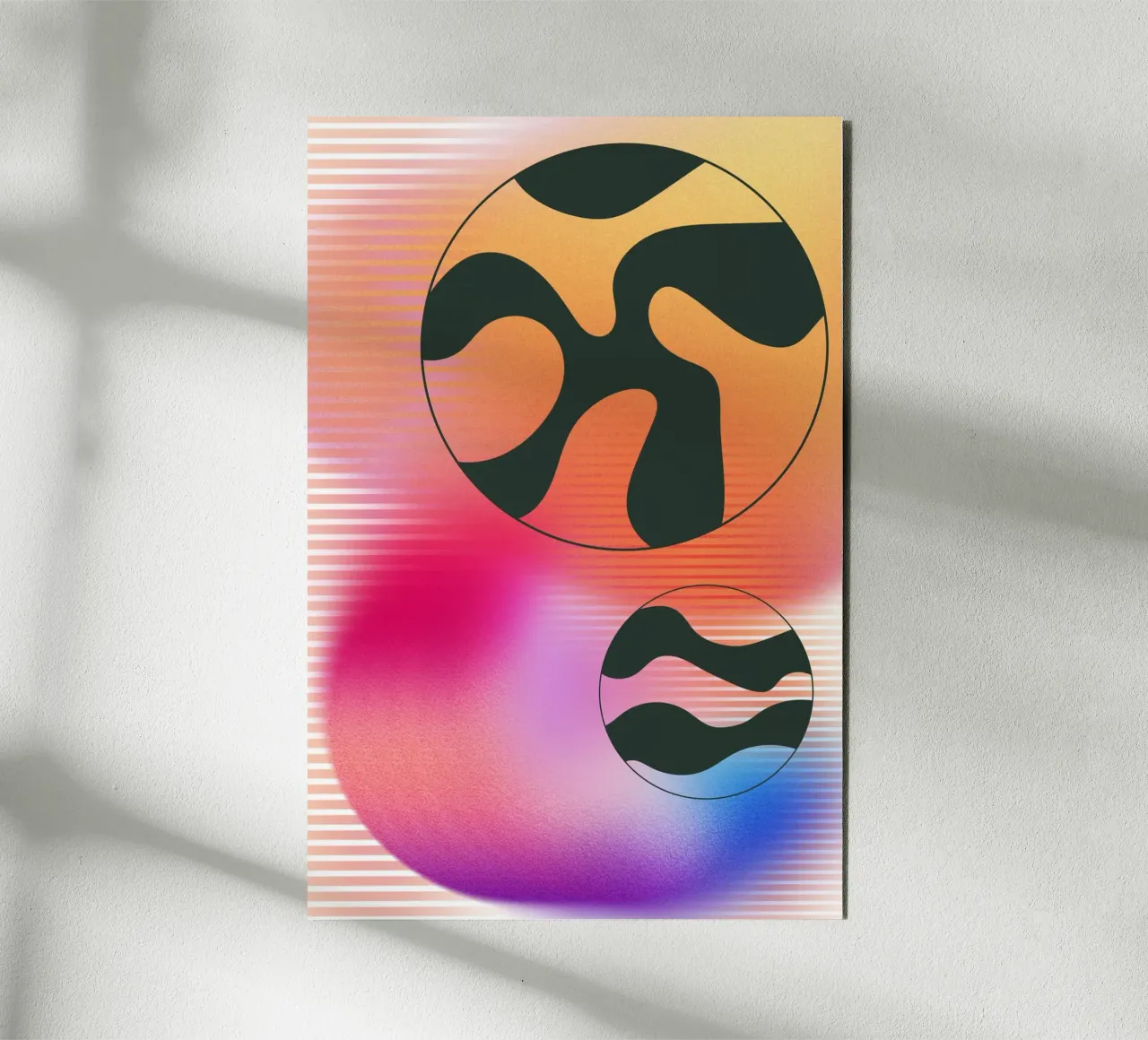 Abstract Part alluminio dibond da AESTHETIC VIBES by Isabel