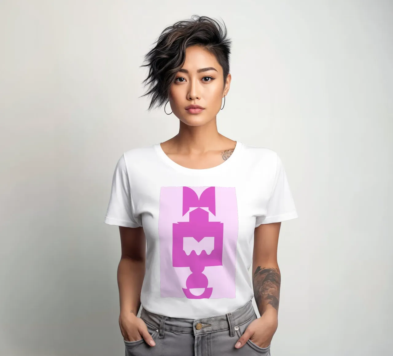 Abstract in Form t-shirt da donna da AESTHETIC VIBES by Isabel
