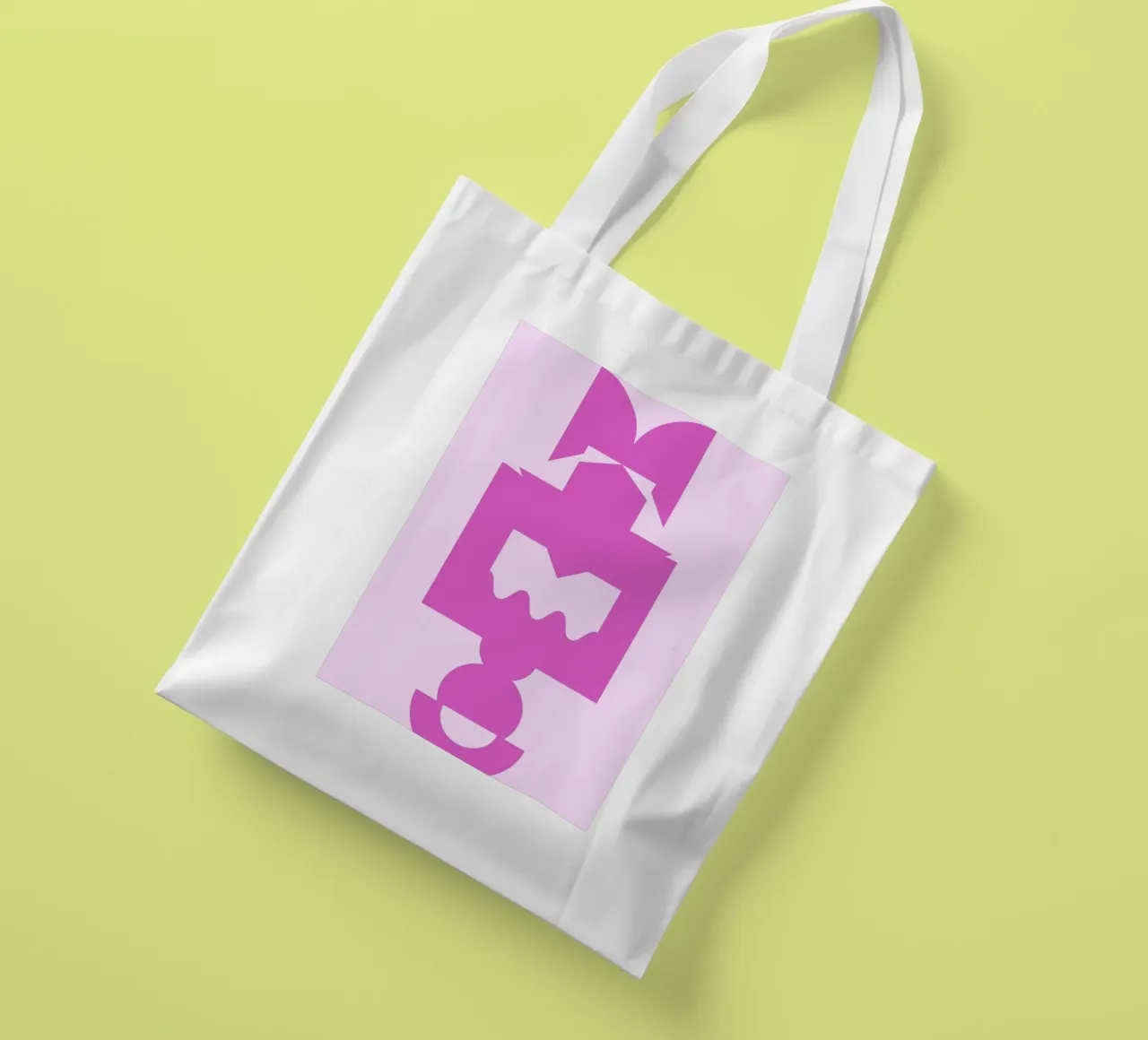 Abstract in Form borsa in juta da AESTHETIC VIBES by Isabel