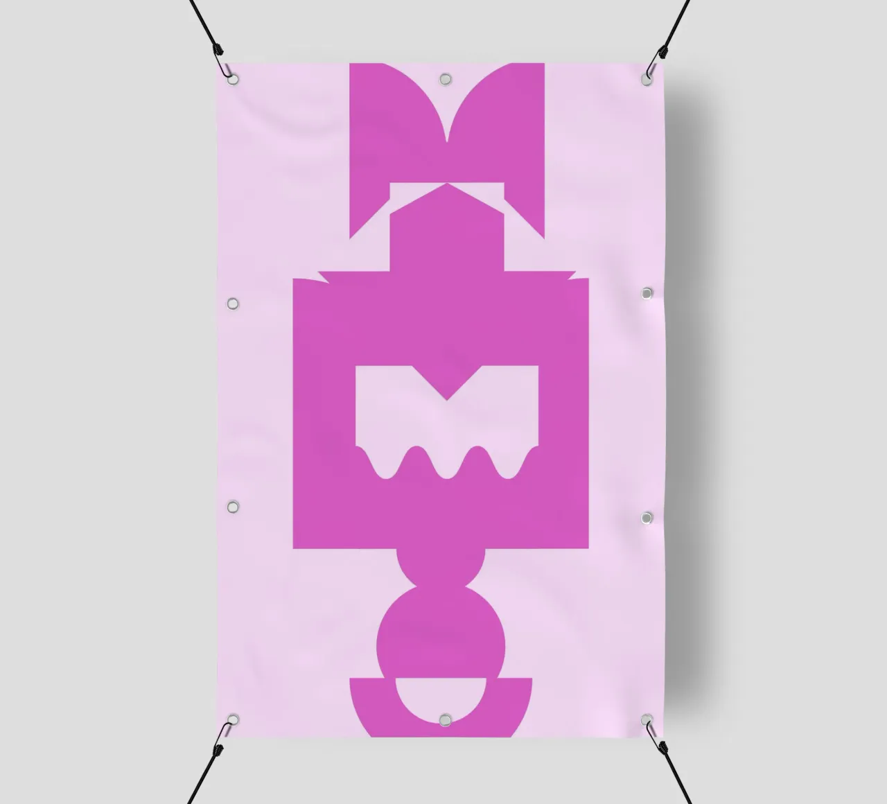 Abstract in Form telo in pvc da AESTHETIC VIBES by Isabel