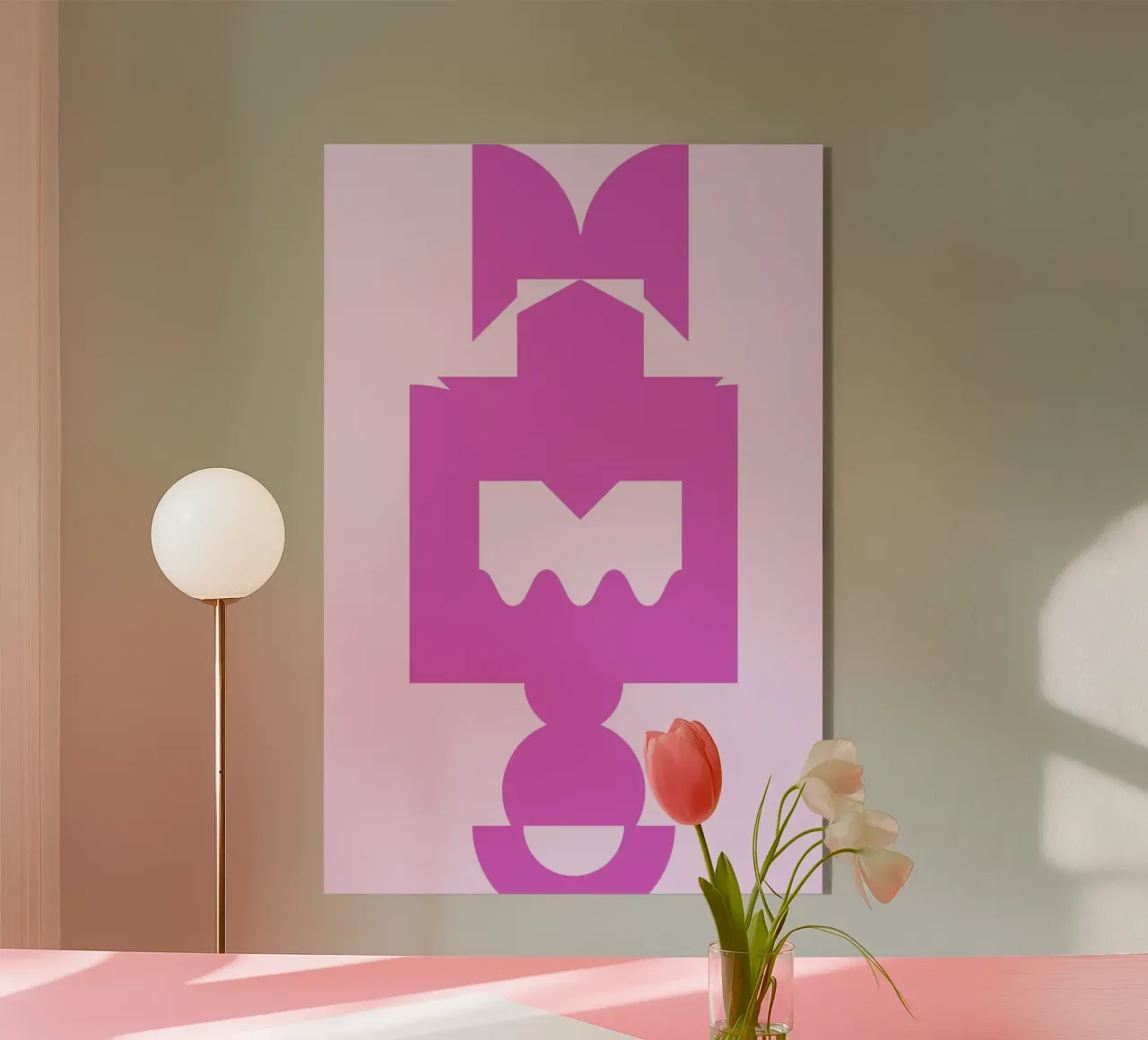 Abstract in Form plexiglass da AESTHETIC VIBES by Isabel