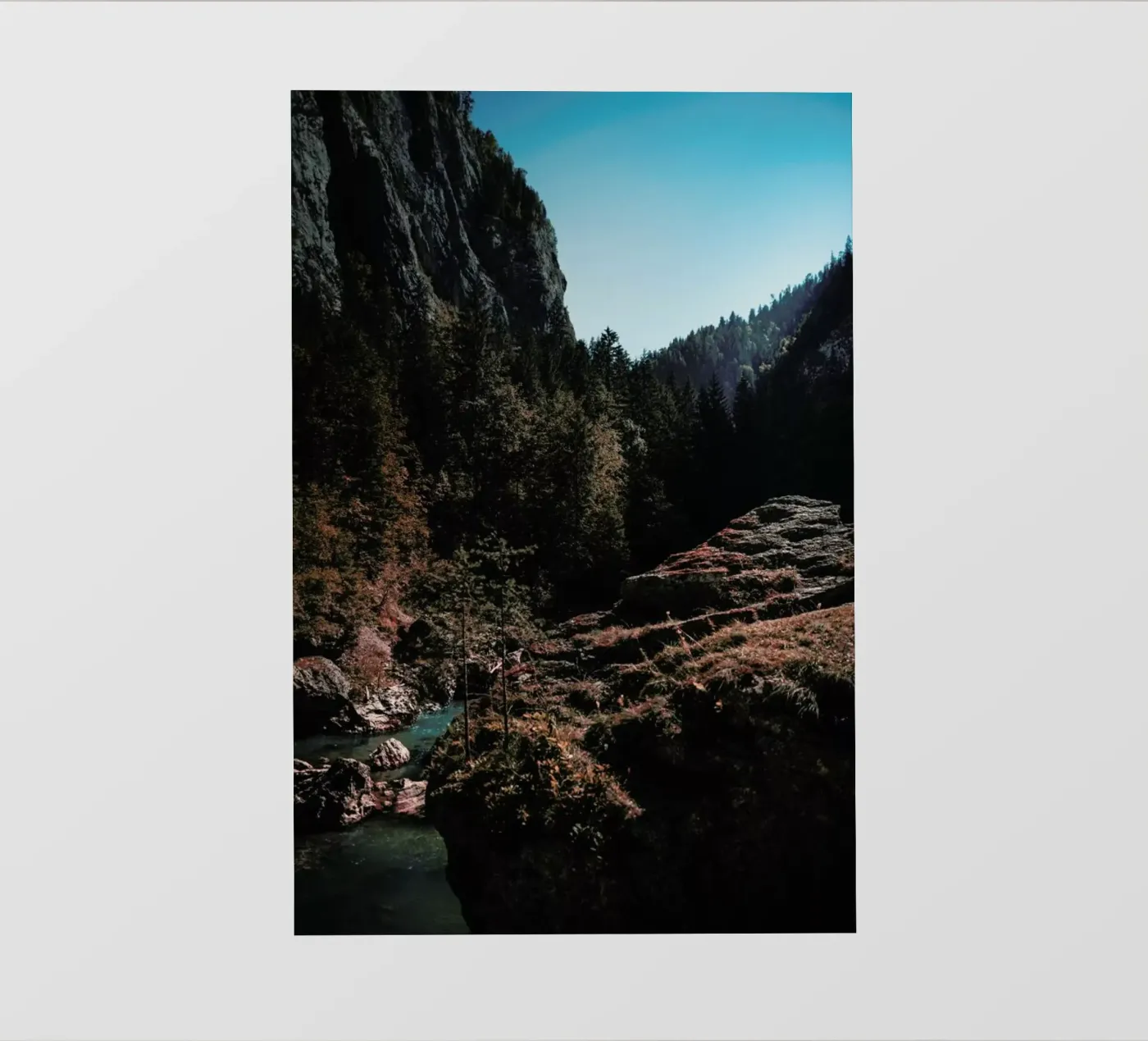 Mountain River pellicola backlit da Sebastian Hilgetag