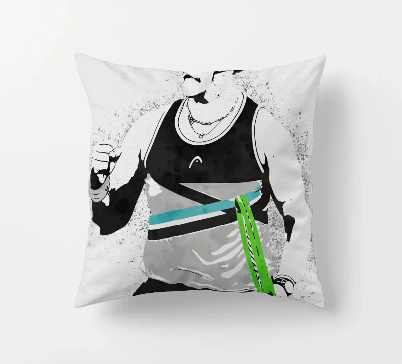 Barbora Krejcikova cuscino da tenten