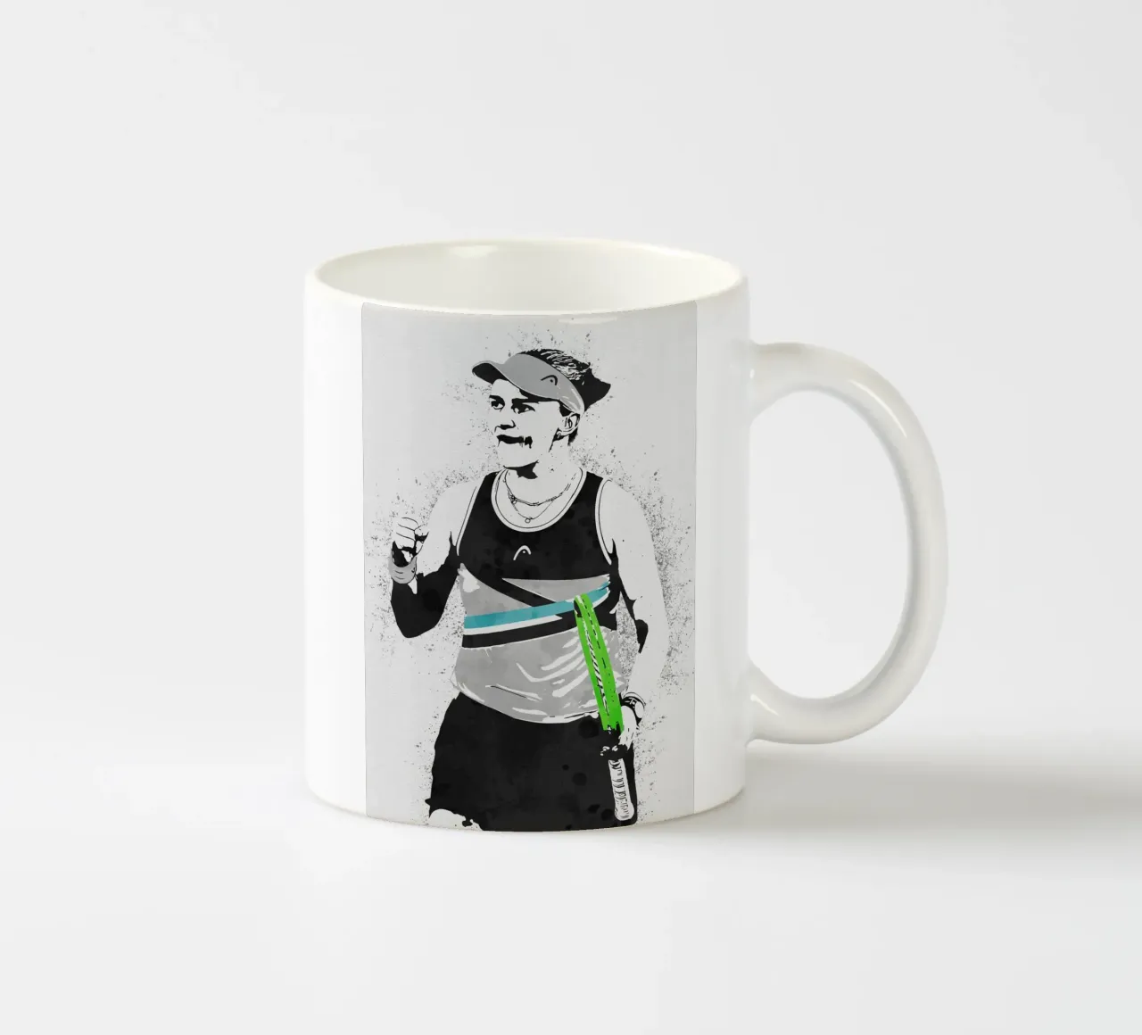 Barbora Krejcikova tazza in ceramica da tenten