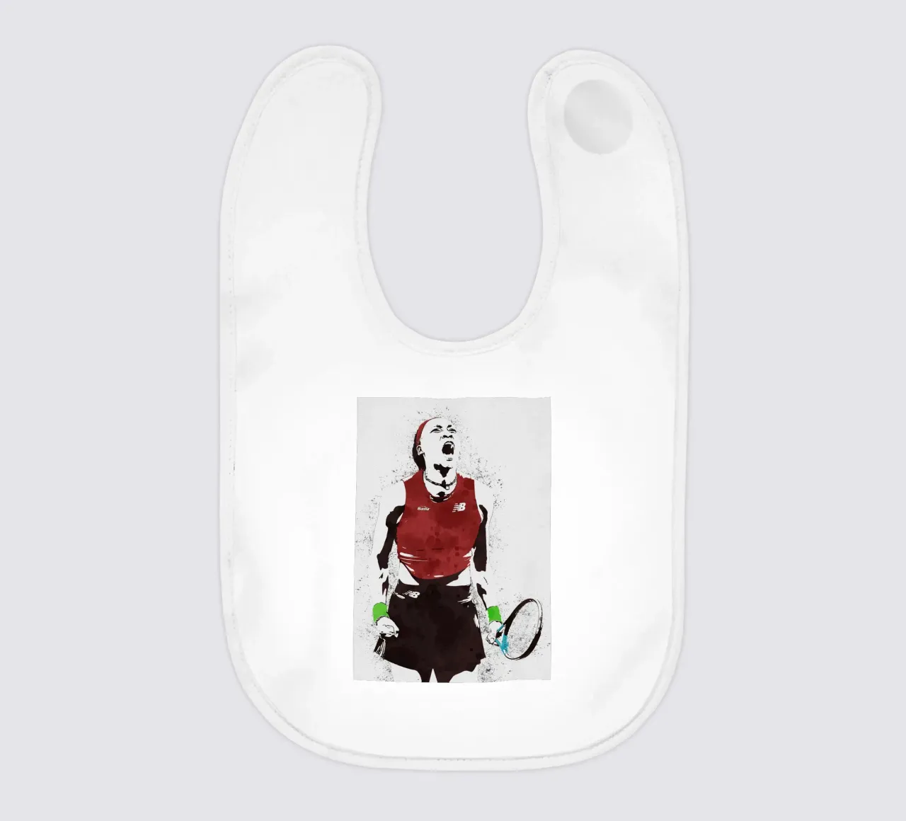 Coco Gauff baby bib by tenten