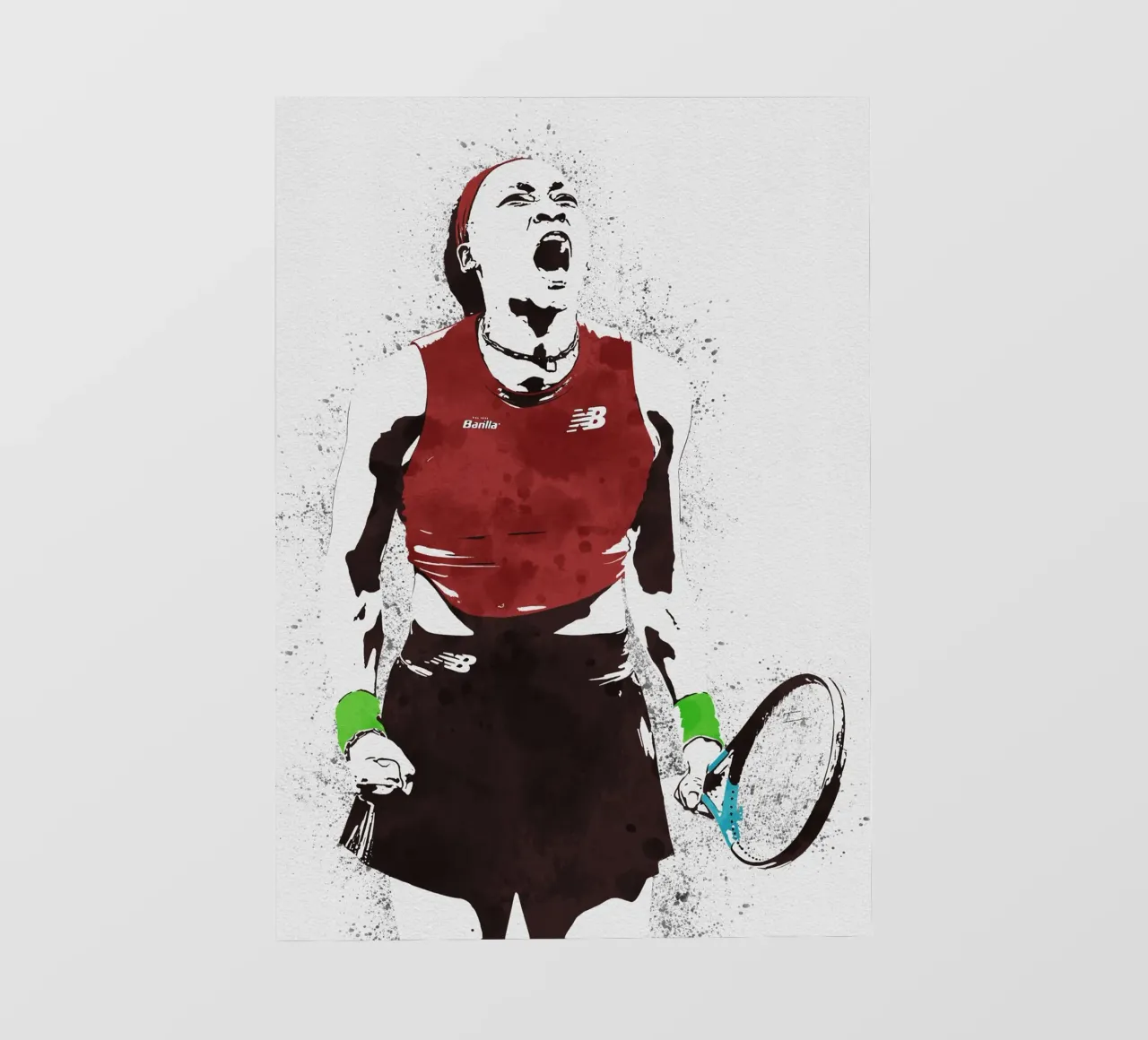 Coco Gauff pvc cover by tenten
