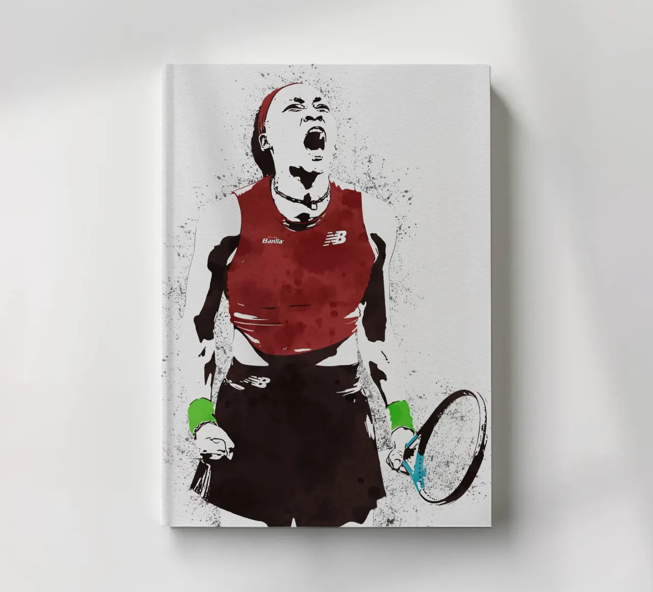 Coco Gauff notebook by tenten