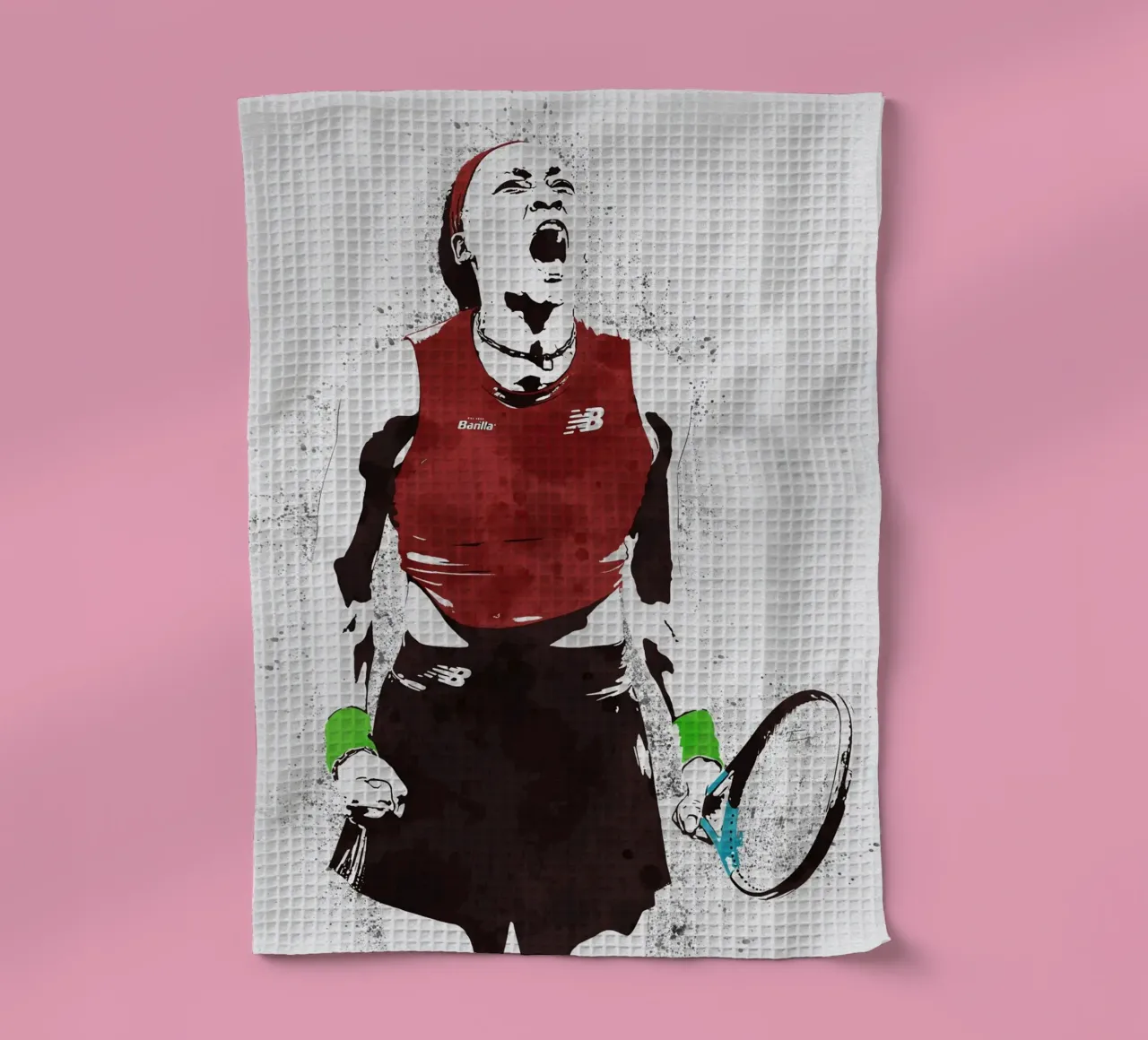 Coco Gauff canovaccio da cucina da tenten