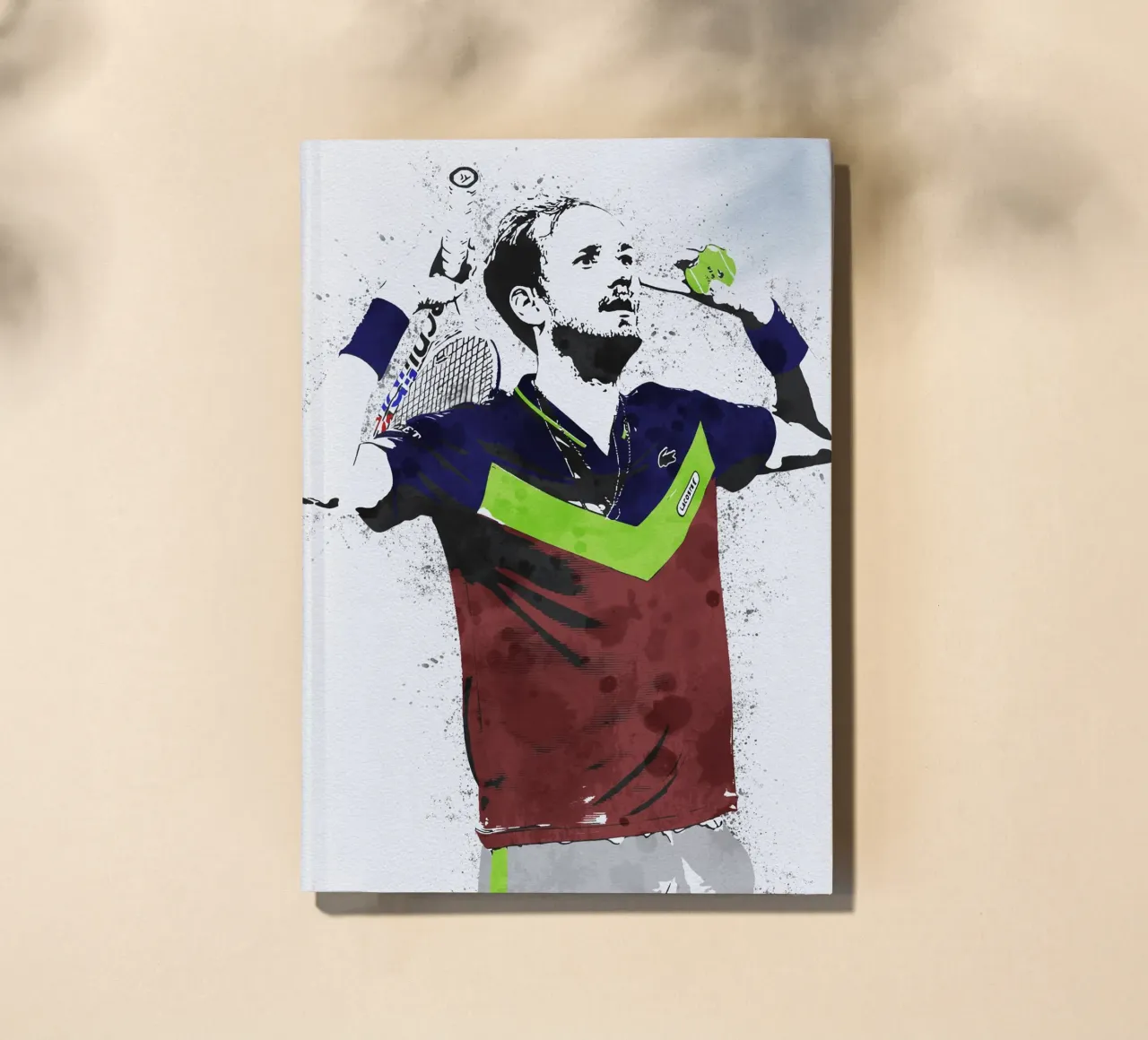 Daniil Medvedev notebook by tenten