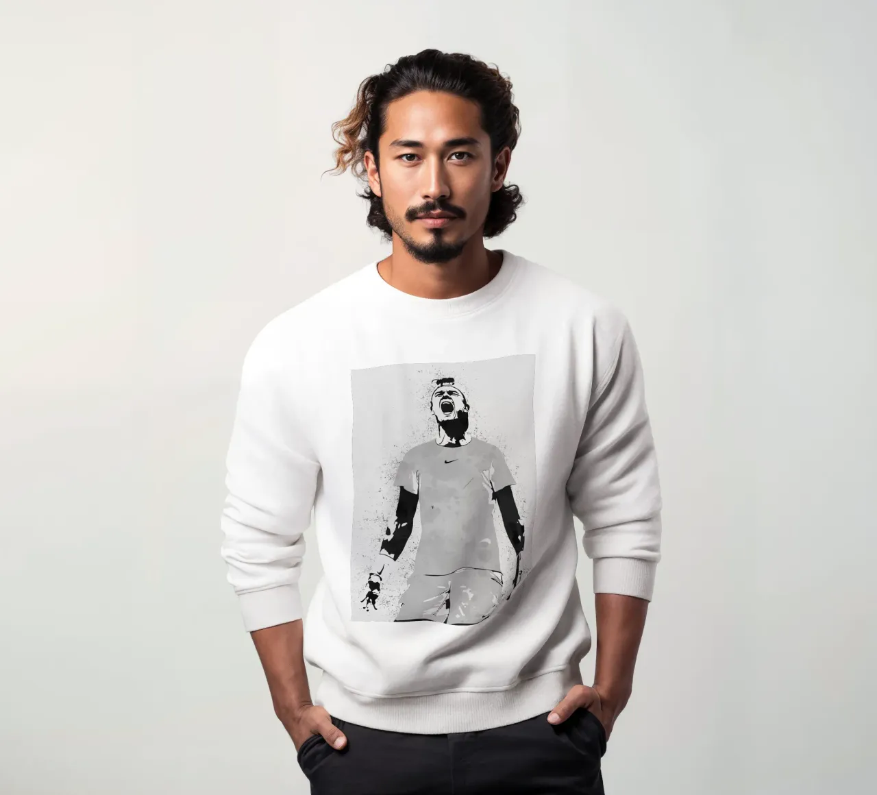Holger Rune sweat de tenten