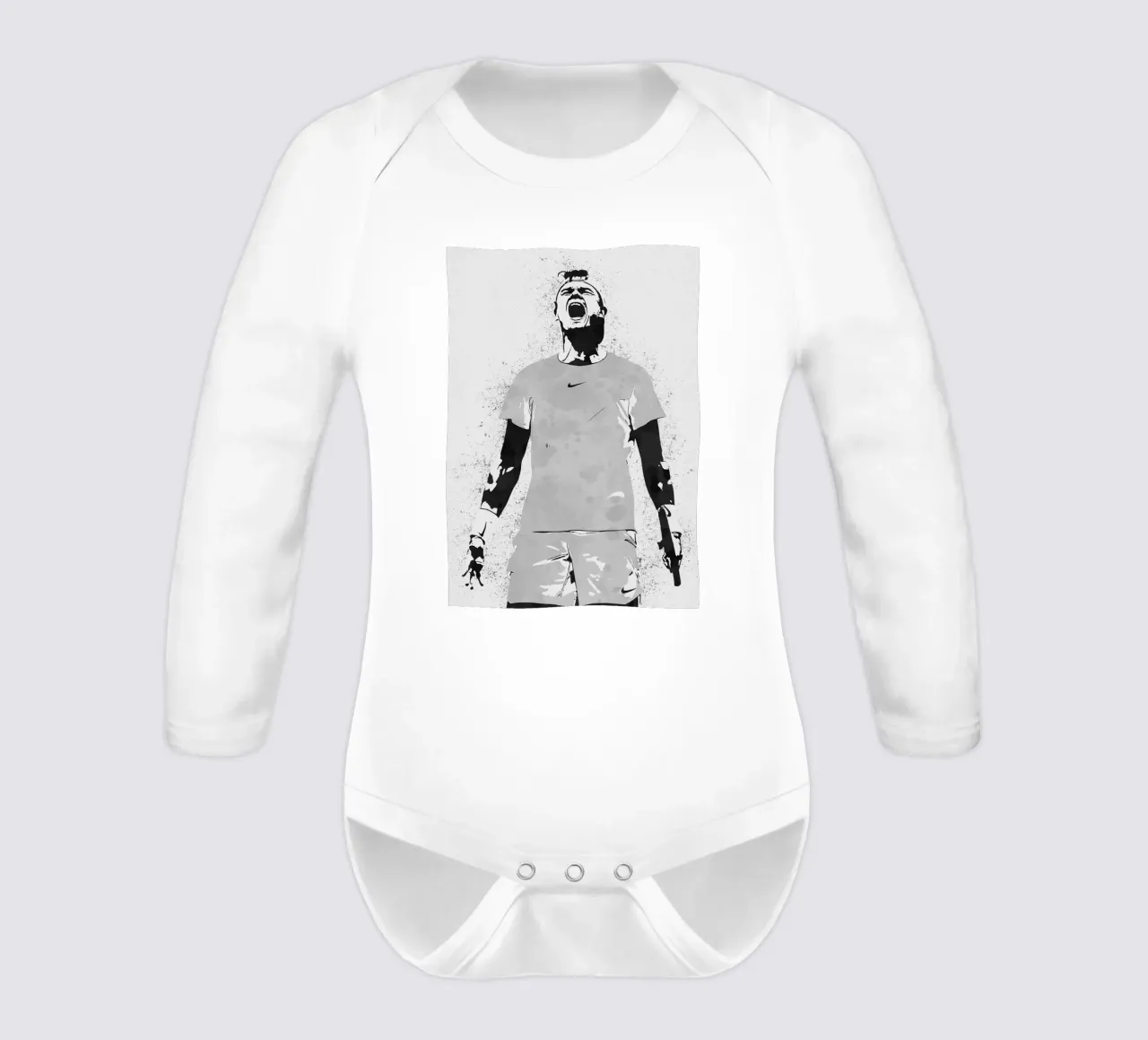Holger Rune Langarm Babybody von tenten